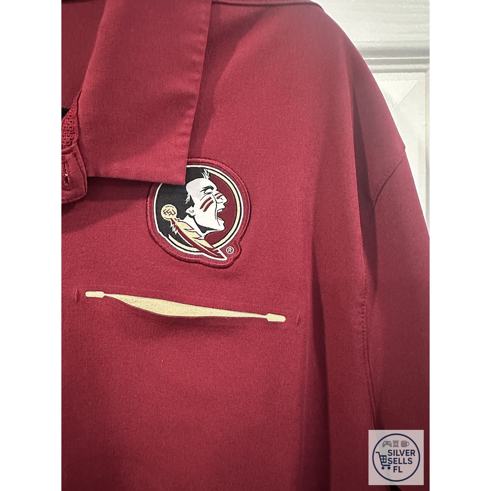Nike Nike FSU Seminoles On-Field Dri-FIT Pocket Polo Men’s XL Size US XL / EU 56 / 4 - 3 Thumbnail