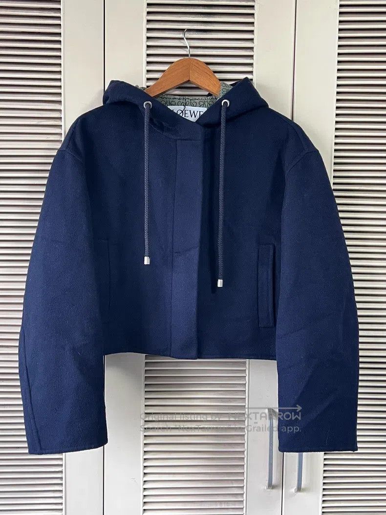 Loewe Women's Hooded Wool Jacket
