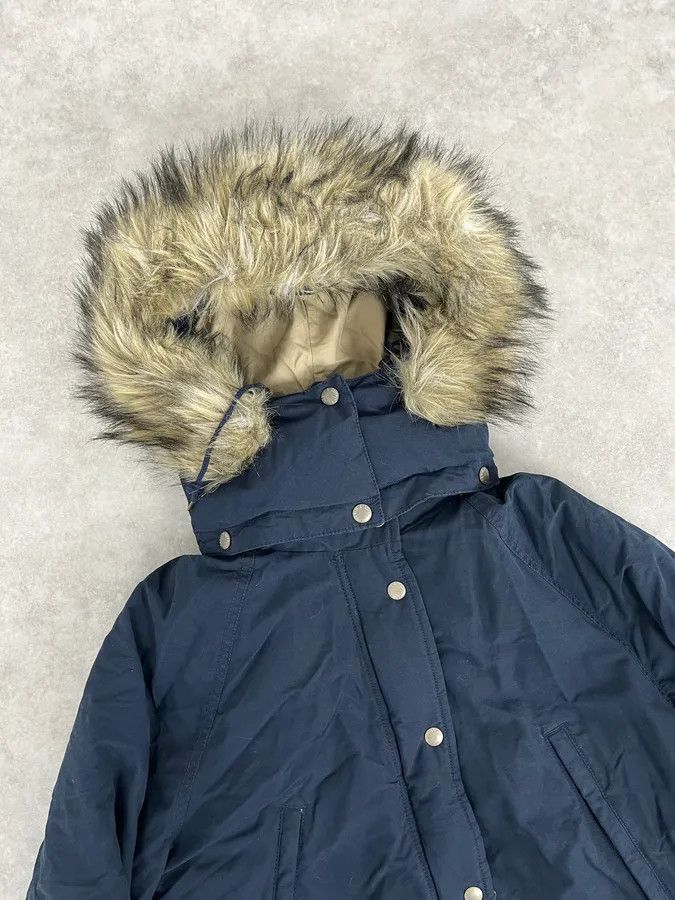 Polo Ralph Lauren 2000s Ralph Lauren Denim & Supply Fur Hood Puffer Parka Navy Jacket Size US M / EU 48-50 / 2 - 4 Thumbnail