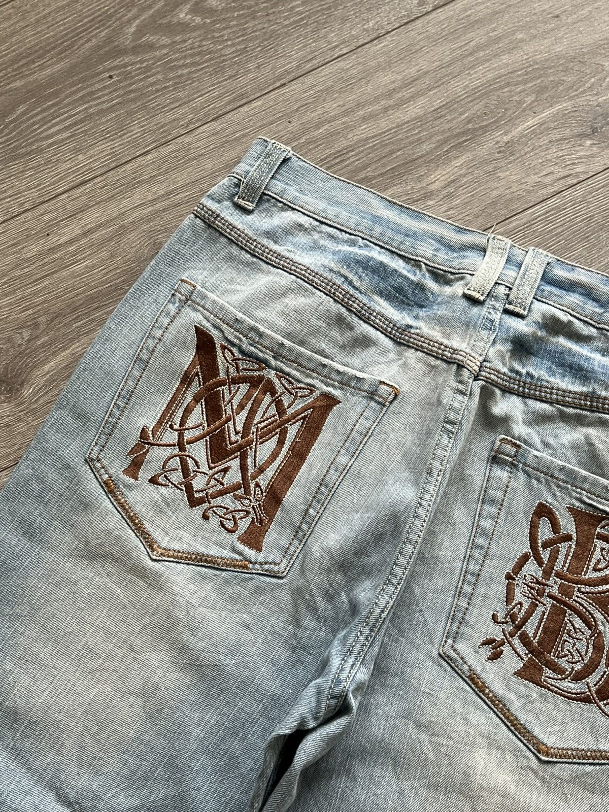 Makaveli Vintage 2PAC Makaveli Baggy Jeans Pants Size US 38 / EU 54 - 9 Thumbnail