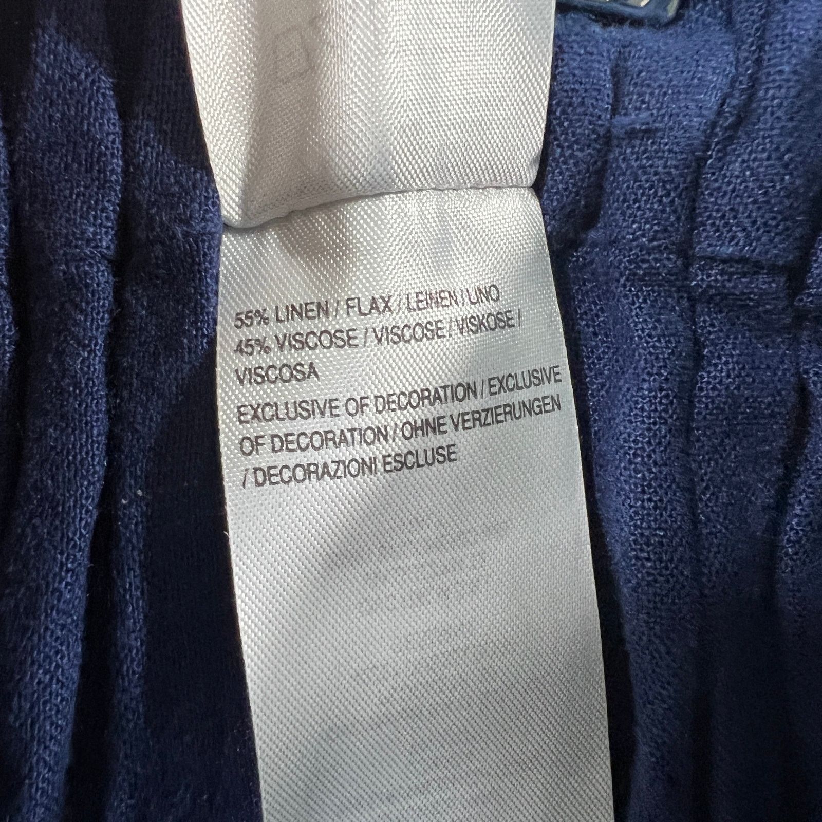 Other Isaac Mizrahi LIVE! Bridgehampton Linen Blend Size 34" / US 12 / IT 48 - 9 Thumbnail