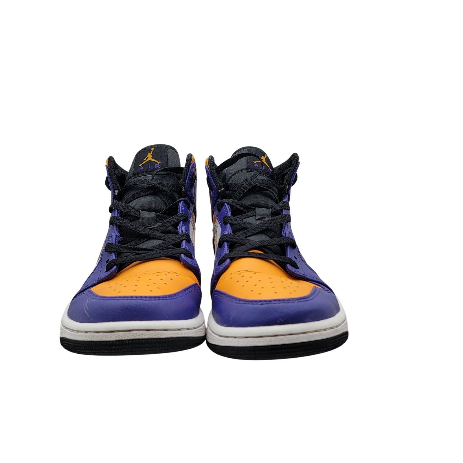 Nike Nike Air Jordan 1 Mid 'Lakers' Mens Sz 10 DQ8426 517 (174) Size US 10 / EU 43 - 3 Thumbnail