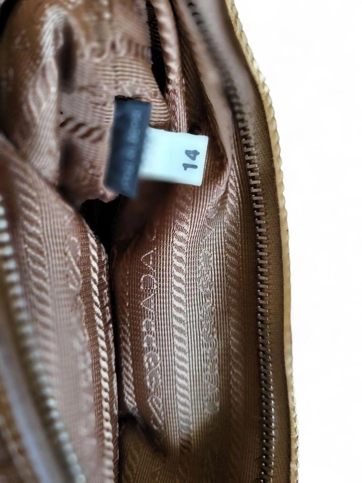 Prada Prada - Beige Leather Handbag Size ONE SIZE - 4 Thumbnail