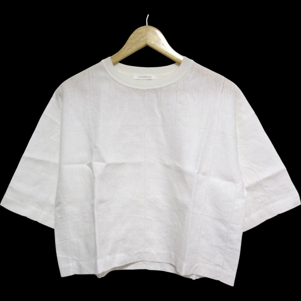 Other GALERIE VIE French Linen 100% Linen Shirt Natural Material Tops DUTY FREE for USA