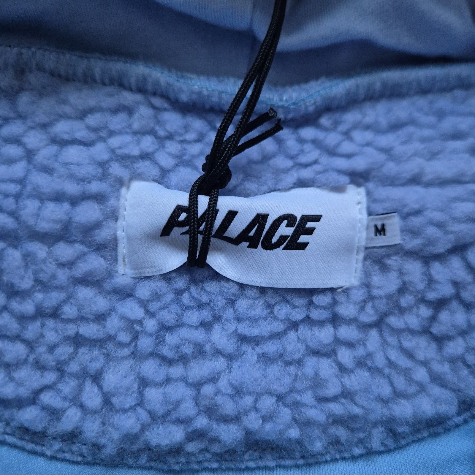 Palace Palace Sherpa Hooded Jacket Light Blue Medium Brand New FW22 Size US M / EU 48-50 / 2 - 7 Thumbnail