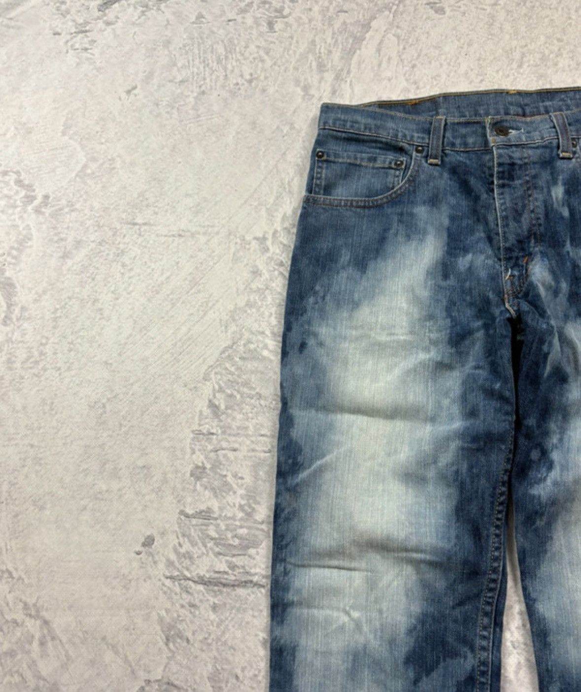 Levi's VINTAGE LEVIS 752 RARE UNIQUE ULTRA WASHED 90S Size US 33 - 4 Thumbnail