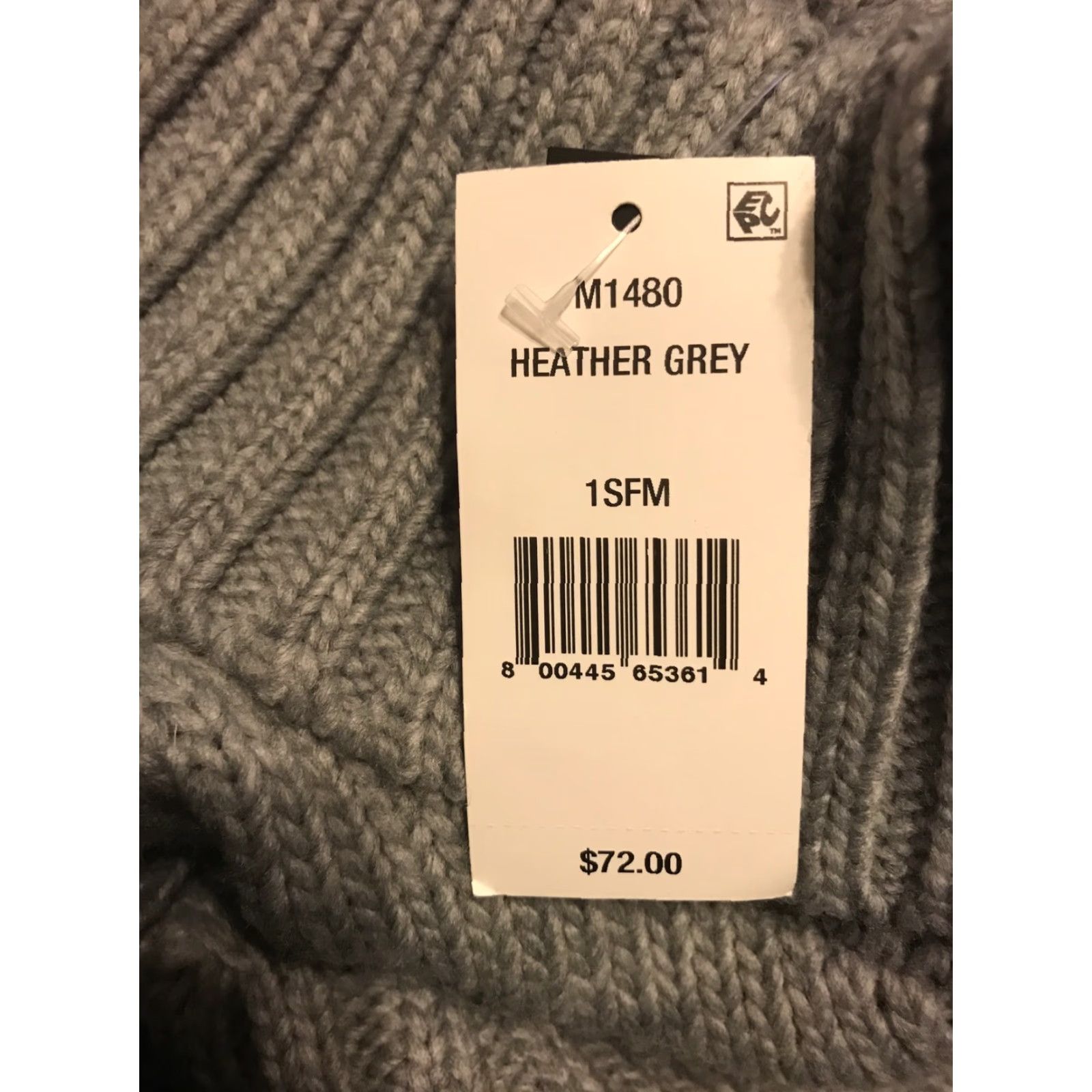 Steve Madden VINTAGE? Steve Madden Poncho Heather Grey Created For Macys NWT Shawl/Wrap Women Gray Crochet NWT Macy's Womens Poncho Size ONE SIZE - 2 Thumbnail