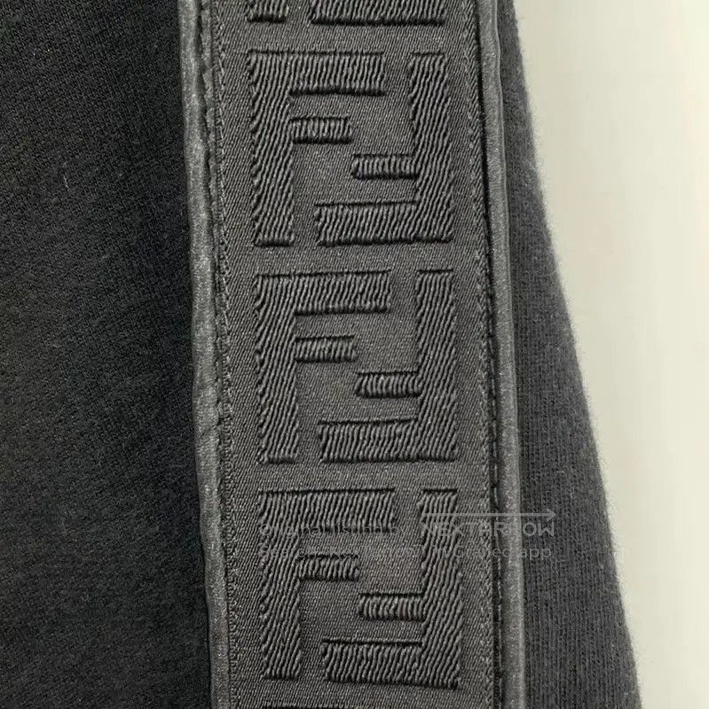 Fendi Fendi Black Cotton Men's Hoodie . Size US XL / EU 56 / 4 - 5 Thumbnail