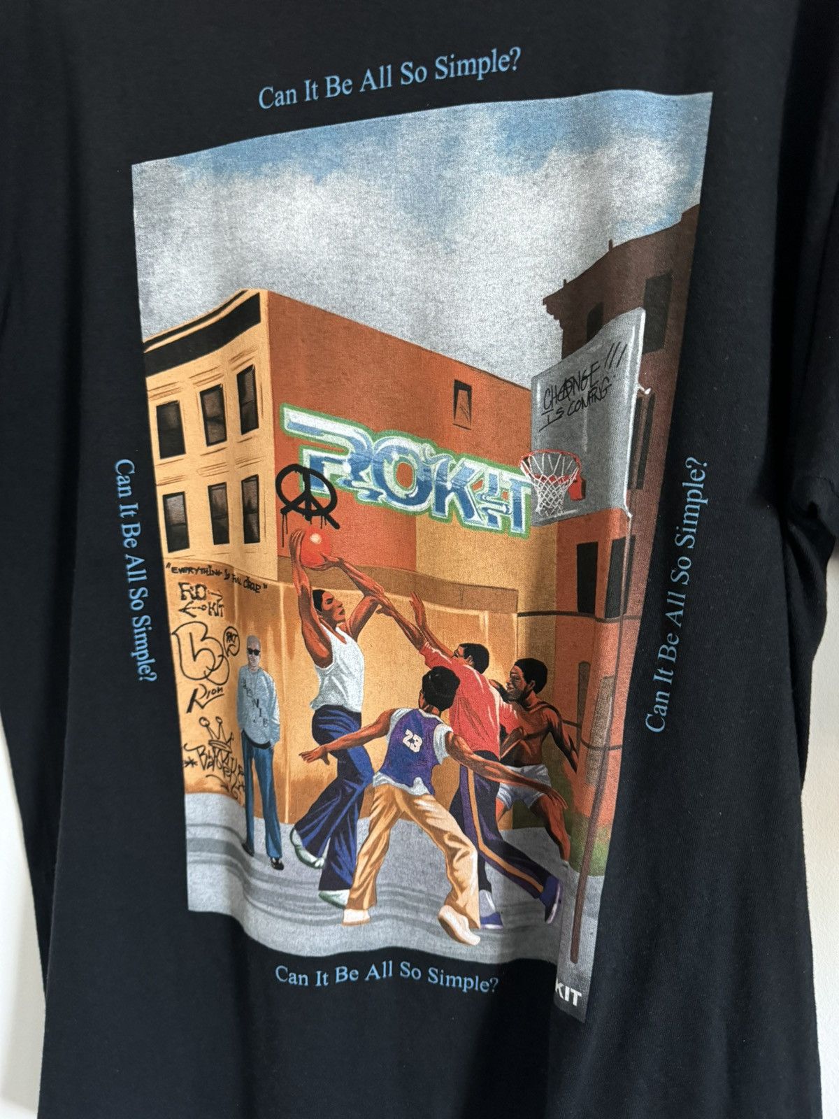 Rokit Rokit 2021 Basketball Graphic Tee Size US L / EU 52-54 / 3 - 2 Thumbnail