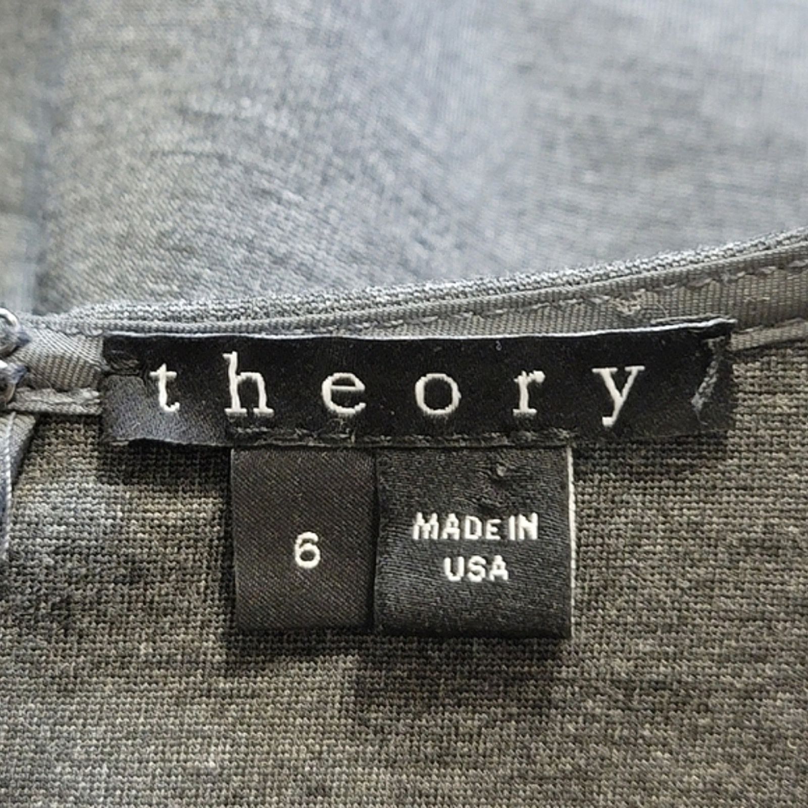 Theory Theory Gray Ponte Sheath Dress Minimalist Tailored XS Size 6 Size M / US 6-8 / IT 42-44 - 12 Thumbnail