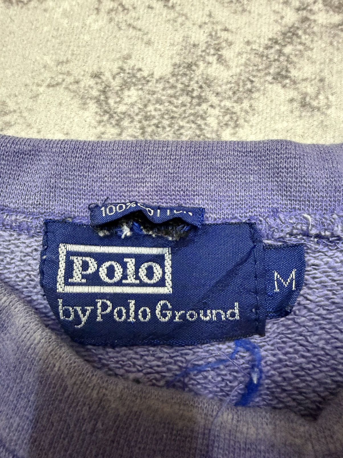Polo Ralph Lauren Vintage 90s Polo by Polo Ground Biglogo Sweatshirt Size US S / EU 44-46 / 1 - 9 Thumbnail