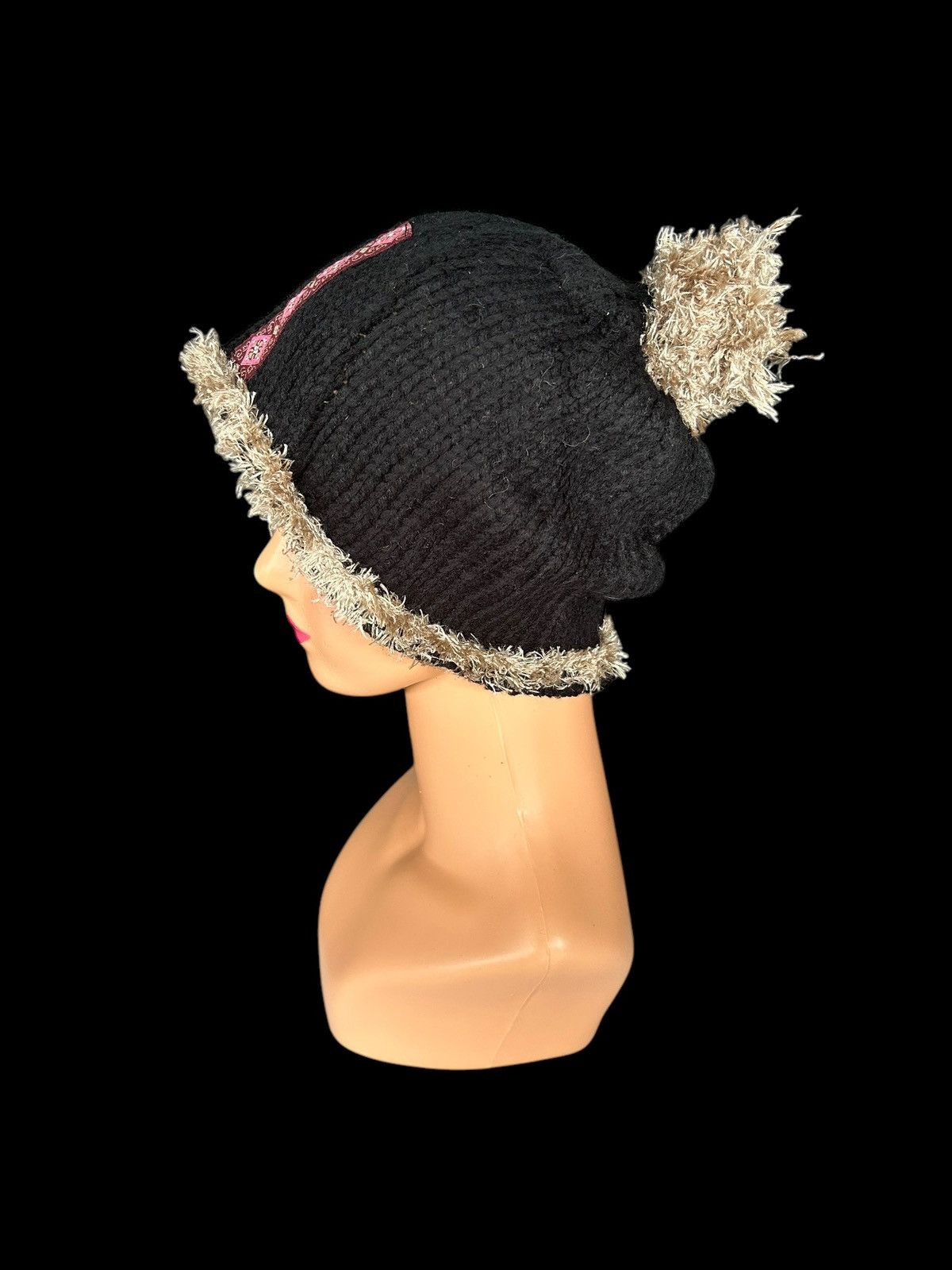 Japanese Brand × Kapital × Vintage Rare Crochet Knitt Custom Beanie Hats Size ONE SIZE - 7 Thumbnail