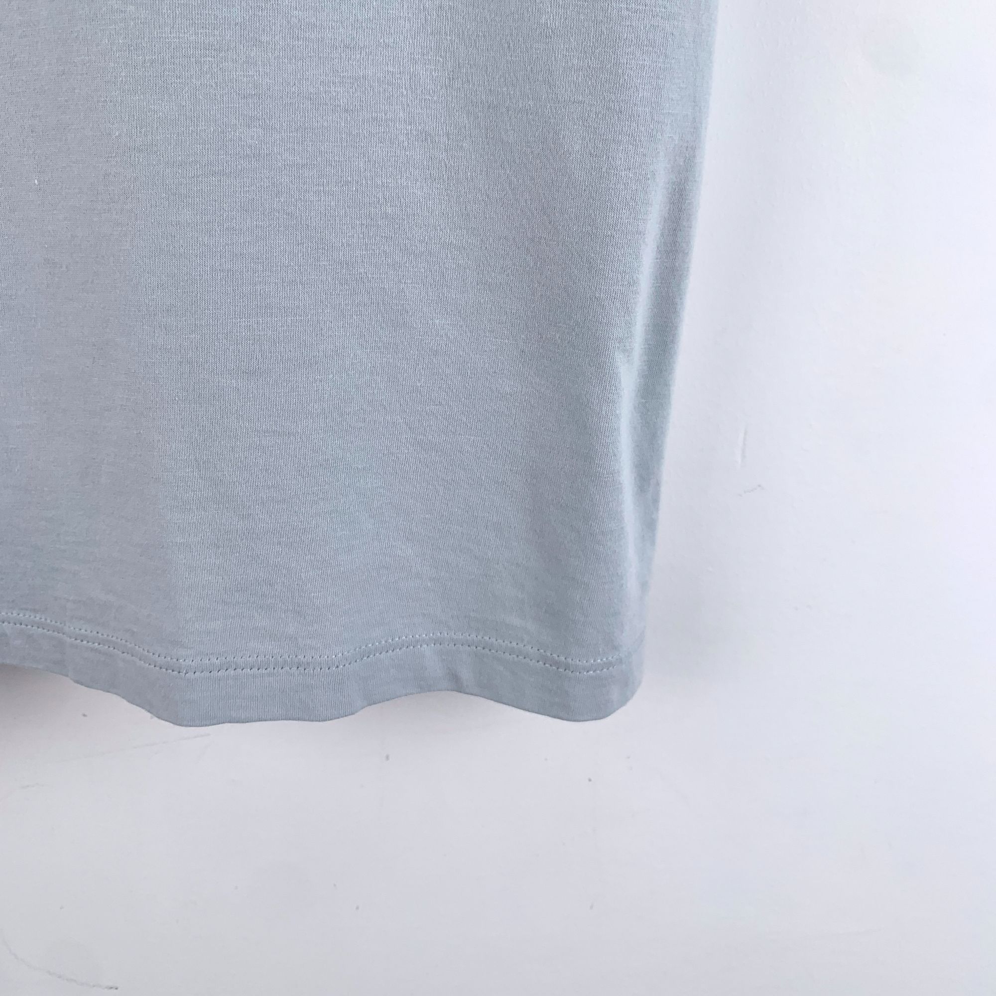 Miu Miu Miu Miu Light Blue Lotus Leaf Lace Cutout Round Neck Short-S Size S / US 4 / IT 40 - 6 Thumbnail