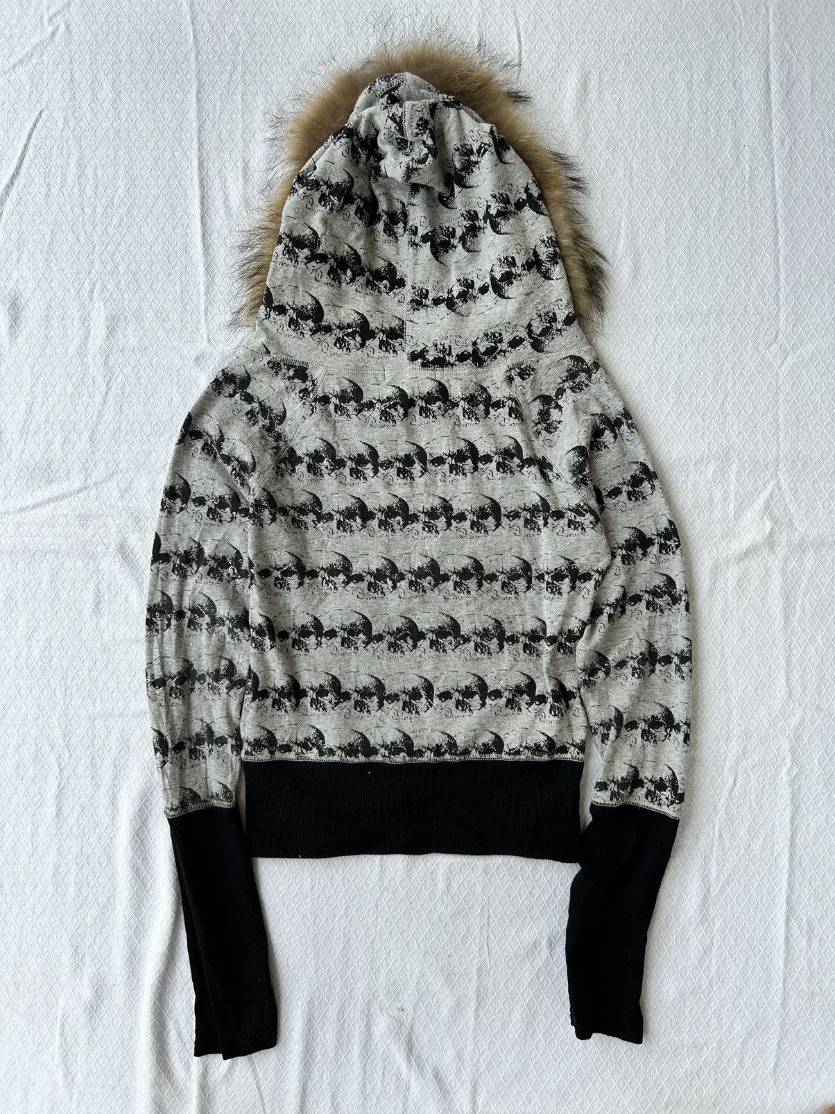 Japanese Brand Fur zip hoodie pumpkin skull style Ifsixwasnine lgb Size US S / EU 44-46 / 1 - 3 Thumbnail