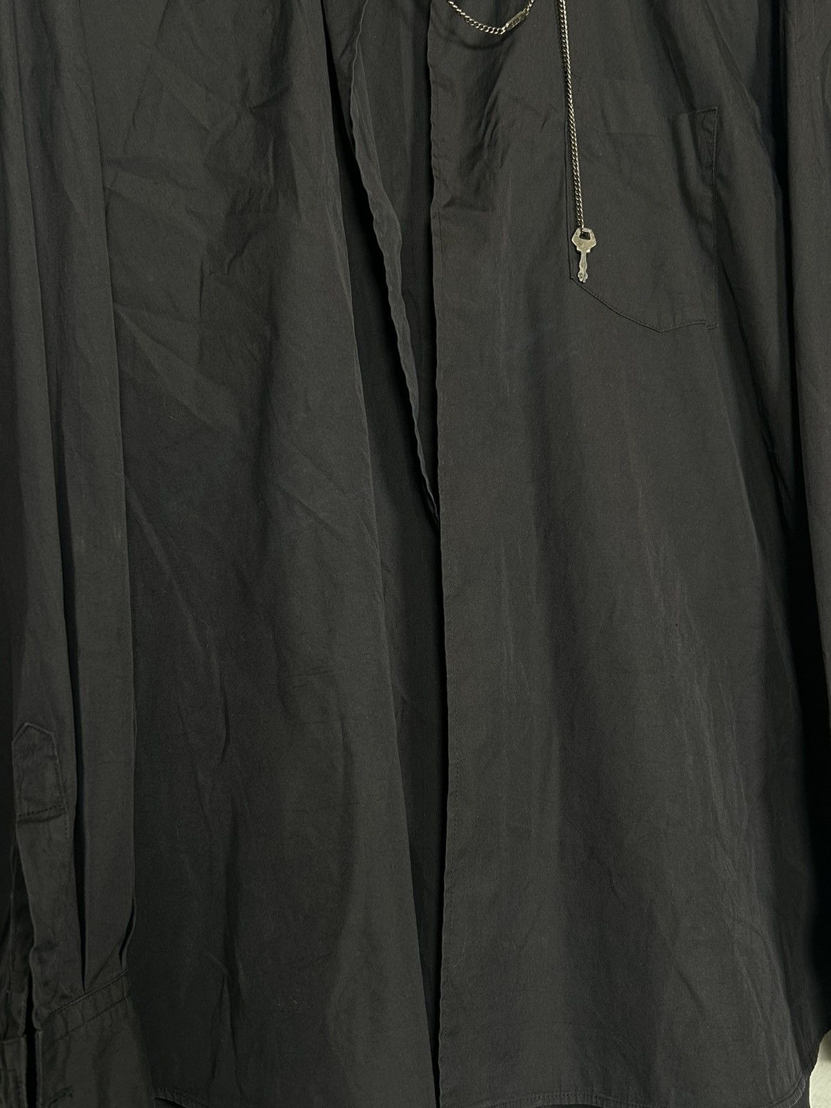 Jean Paul Gaultier Lock Bondage Drape Open front Button up Size US L / EU 52-54 / 3 - 4 Thumbnail