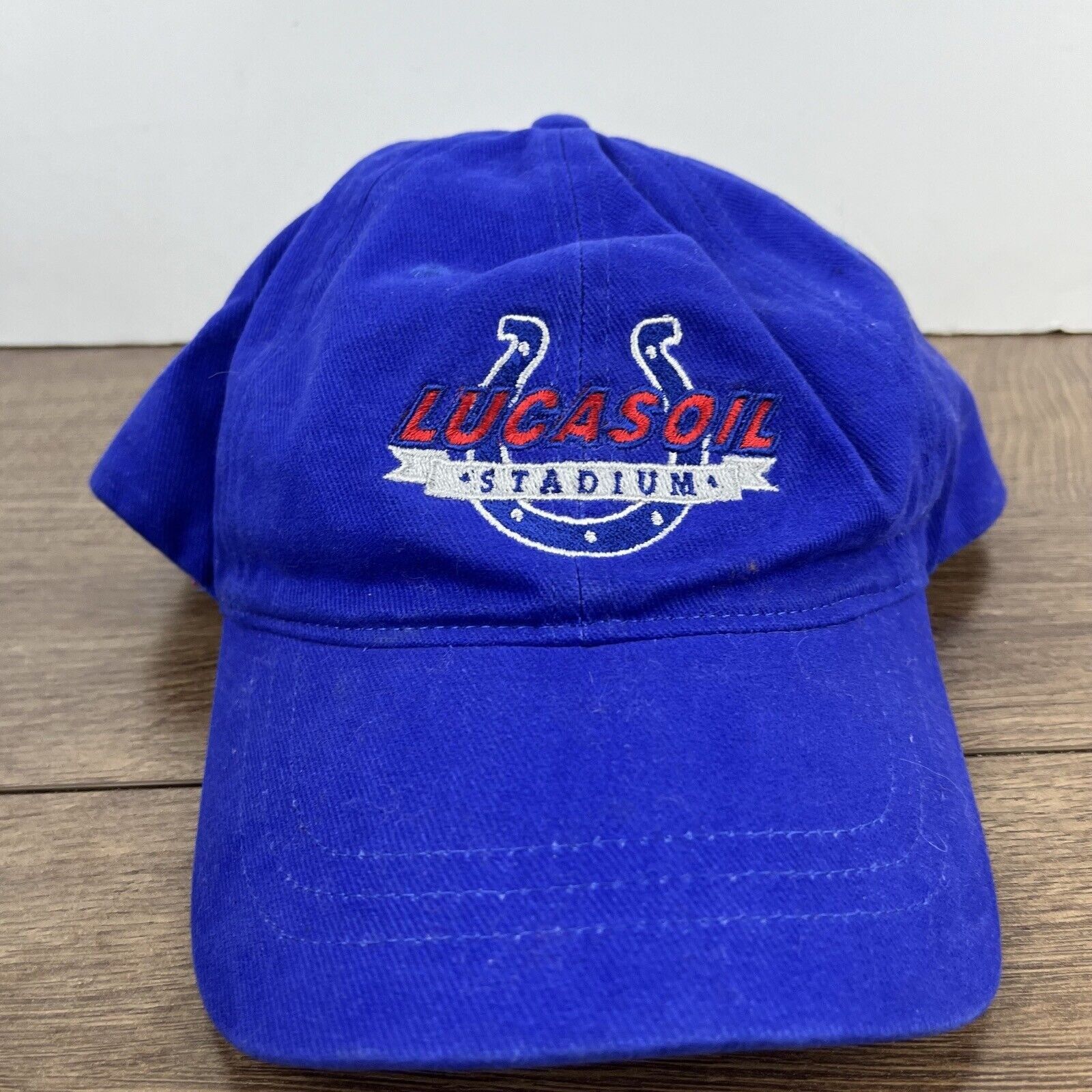 Other Indianapolis Colts Hat Lucas Oil Stadium Blue Adjustable Hat Size ONE SIZE - 5 Thumbnail