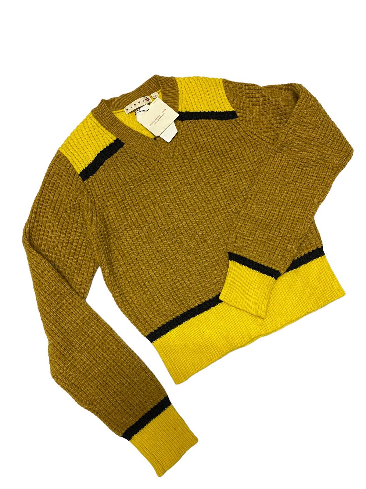 Marni Uniqlo Popcorn Knit V-neck (C1)