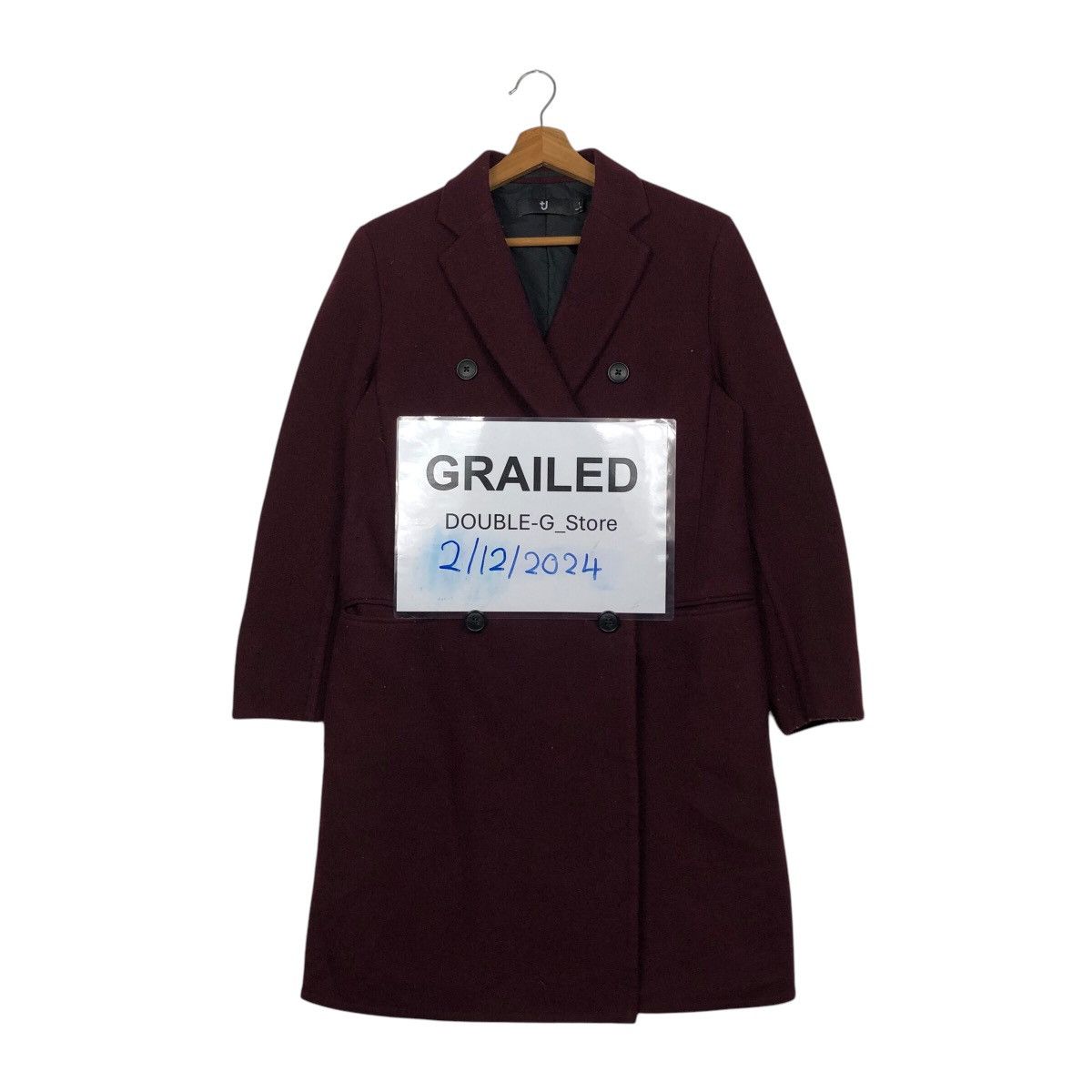 Jil Sander 📌Vintage Long Jacket Wool J+ by Jill Sander Double Breast Size US S / EU 44-46 / 1 - 1 Thumbnail