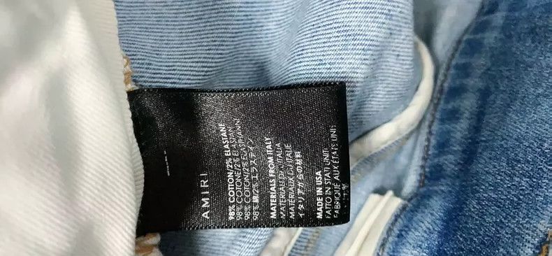 Amiri Amiri Blue Diamond jeans Size US 30 / EU 46 - 3 Thumbnail