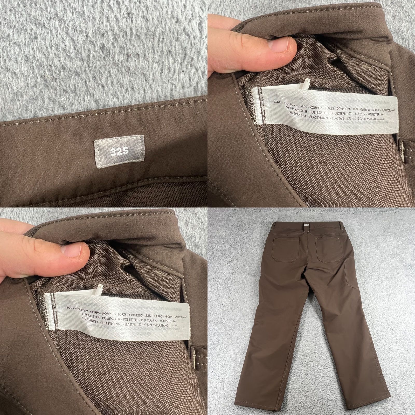 Ariat Ariat Rebar Pants Womens 32 S Brown Perfect Rise Straight Work 35x31 Size 24" / US 00 / IT 34 - 8 Thumbnail