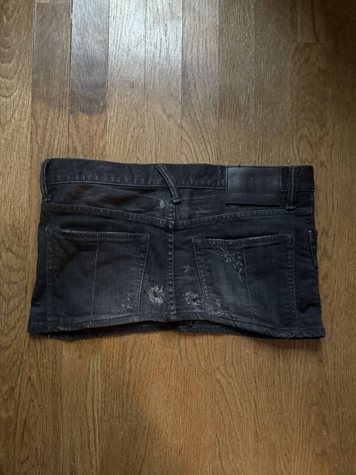 Le Grande Bleu (L.G.B.) LGB denim skirt Size 25" / US 0 / IT 36 - 4 Thumbnail