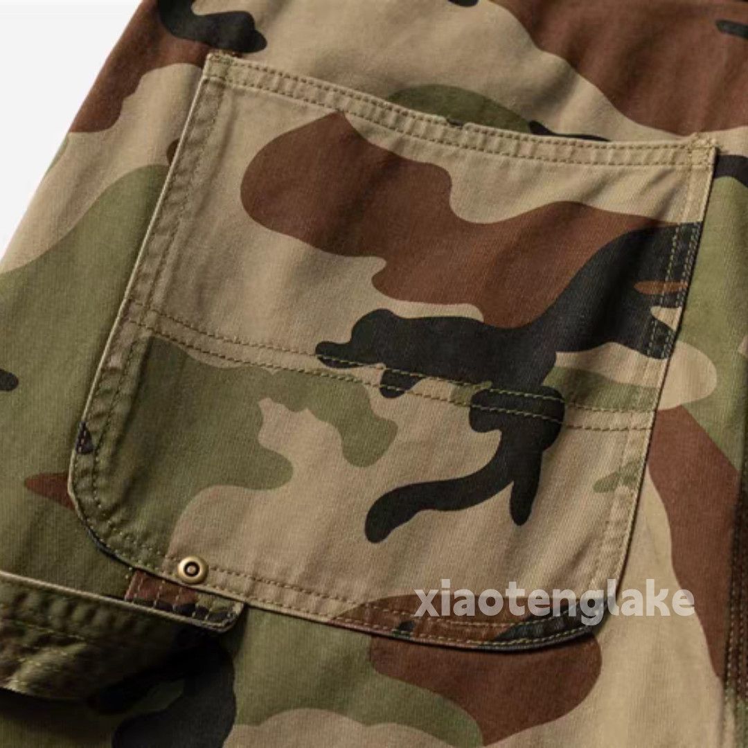 Vintage zx supreme Stussy style outdoor carpenter camo pants Size US 32 / EU 48 - 7 Thumbnail