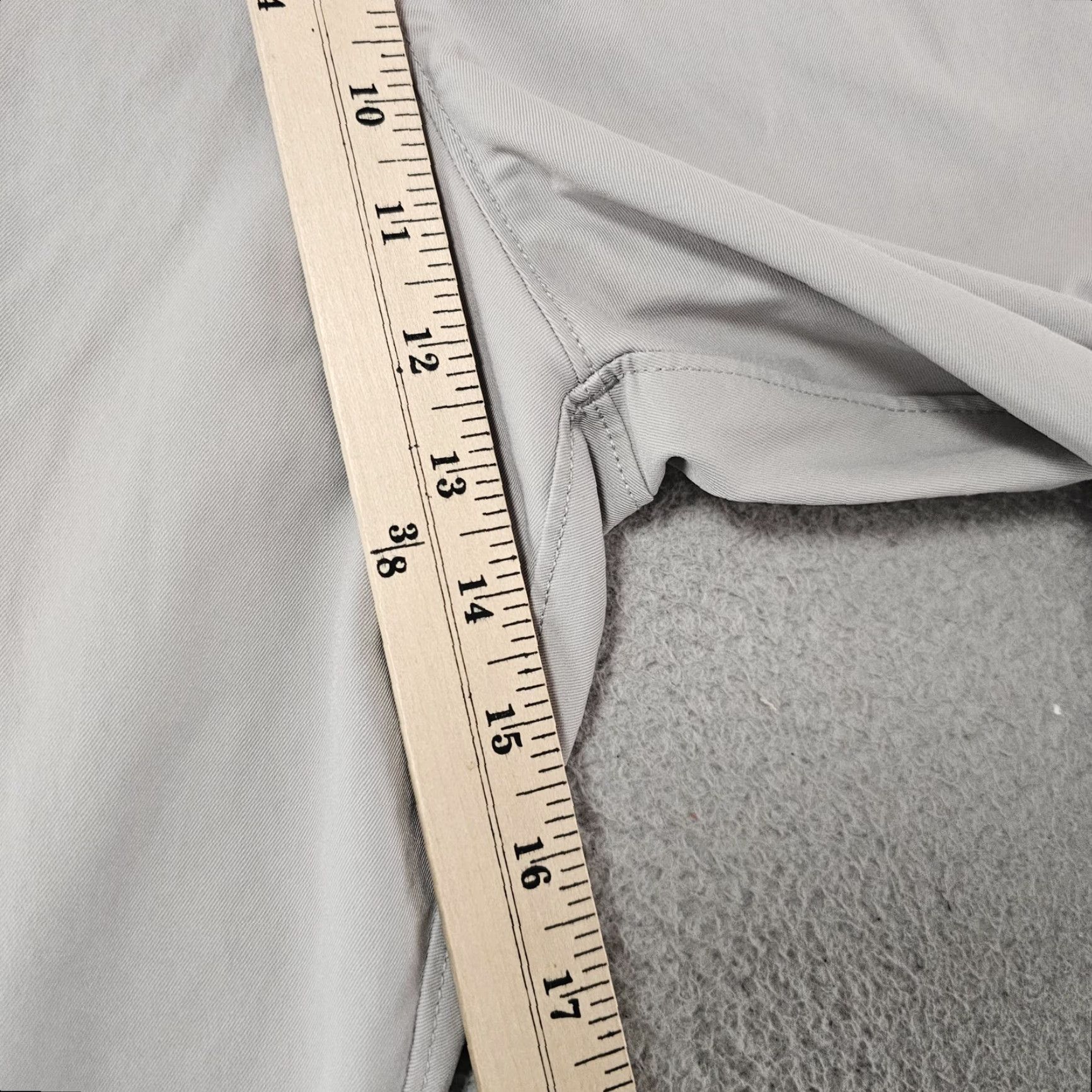 Vintage Public Rec Pants Mens 42x25 Grey Lightweight Stretch Performance Polyester Golf Pants Mens Gray Lightweight Stretch Polyester Golf Regular Fit 42x25 Size US 42 / EU 58 - 4 Thumbnail
