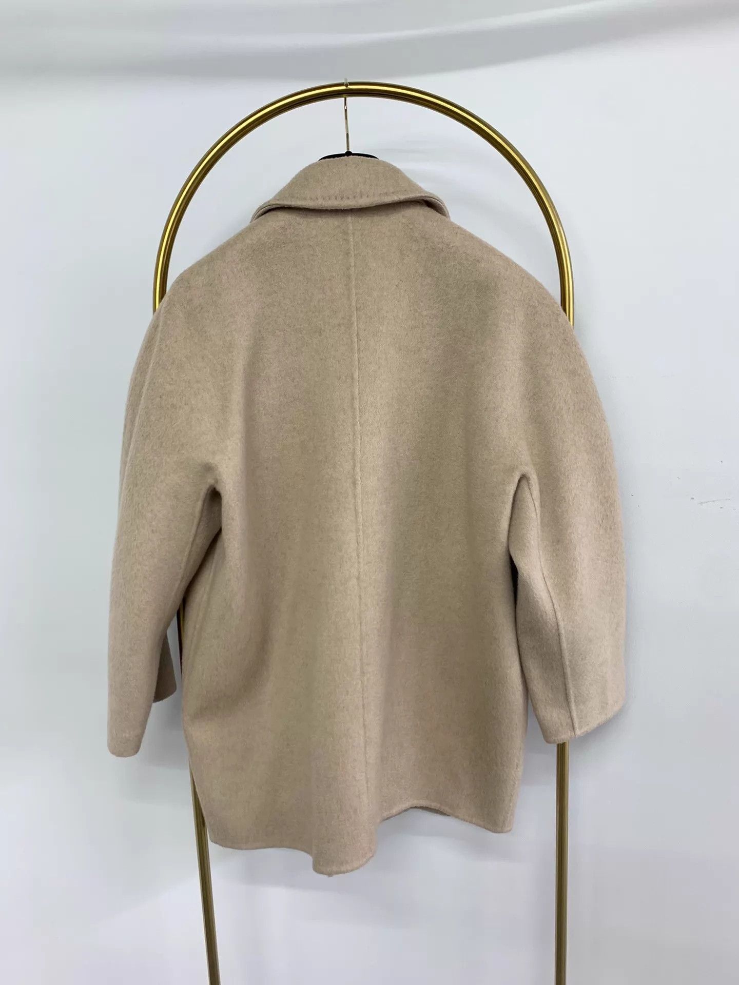 Max Mara MaxMara short double-breasted cashmere coat 38 new Size S / US 4 / IT 40 - 3 Thumbnail