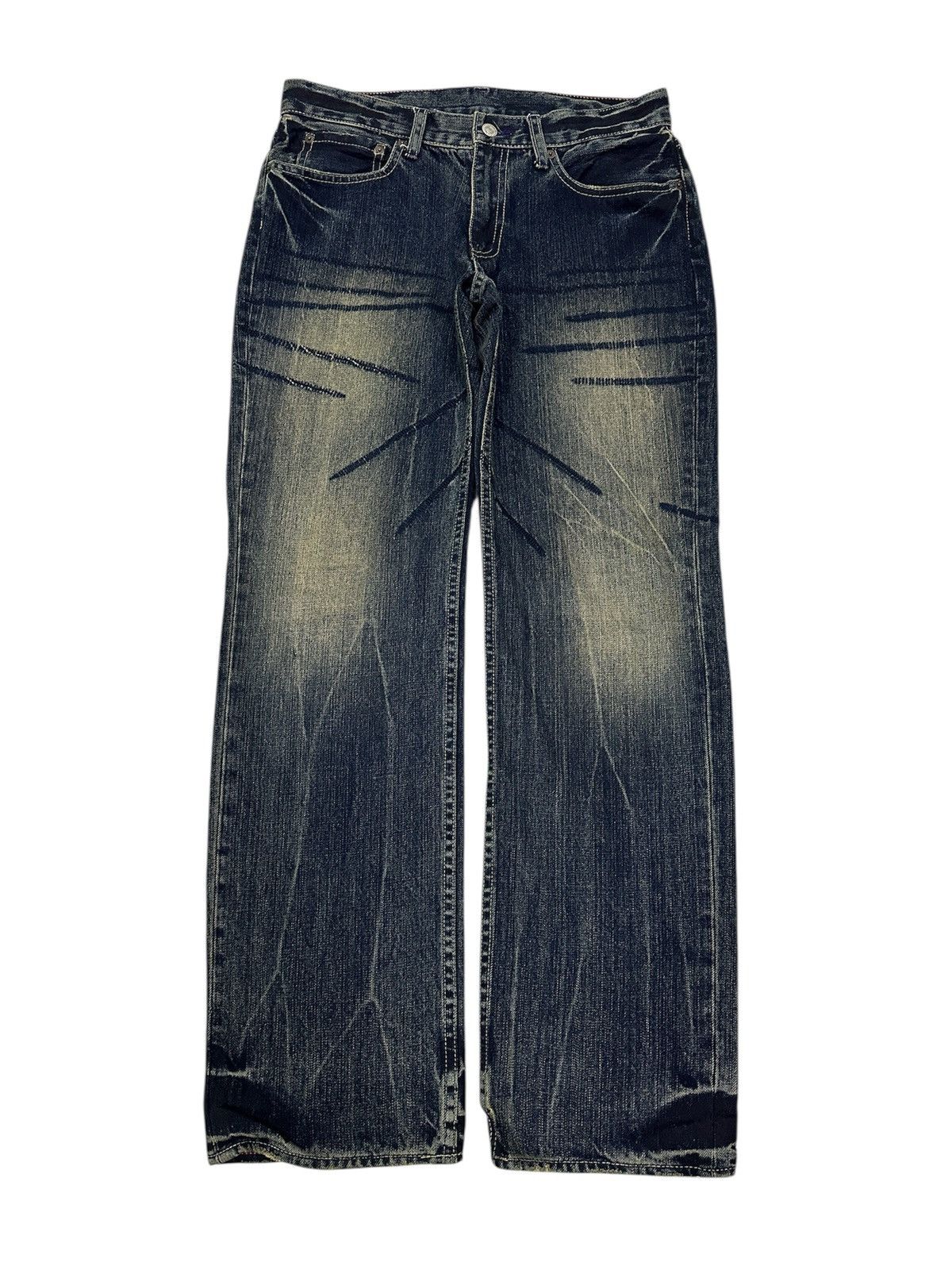 Designer × Japanese Brand × Takeo Kikuchi Vintage Japanese TAKEO KIKUCHI Faded Wash Jeans Size US 32 / EU 48 - 1 Thumbnail
