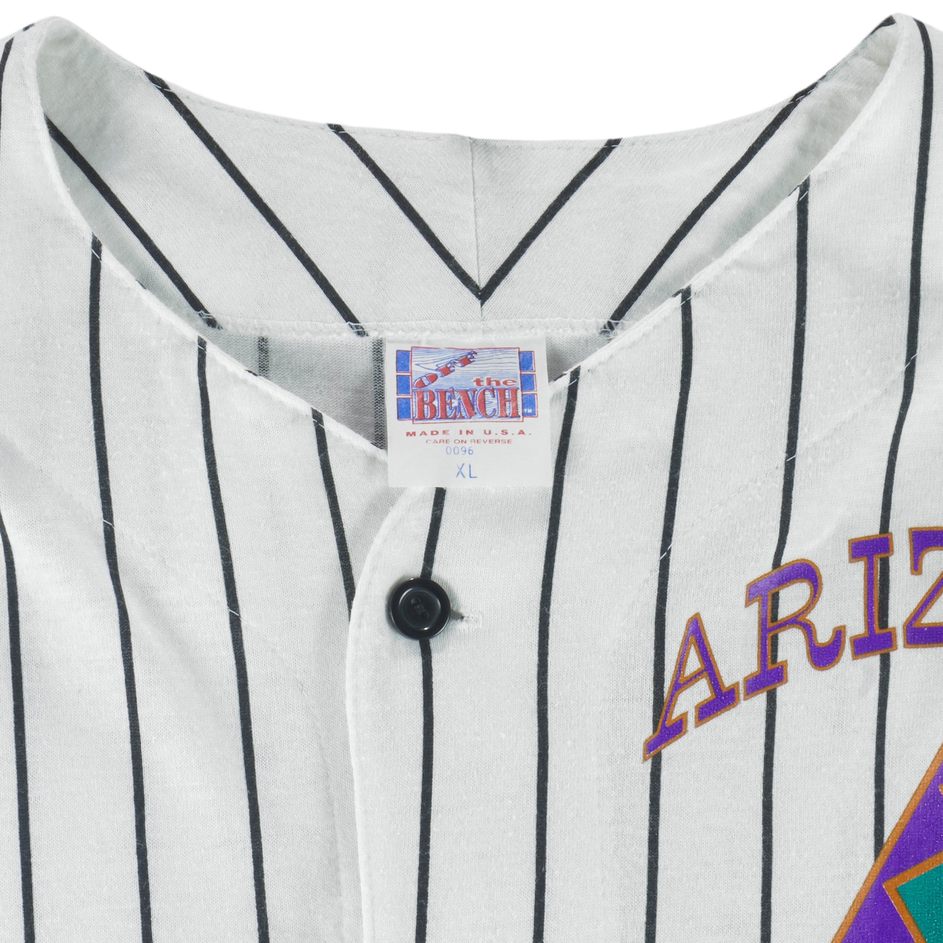 MLB Arizona Diamondbacks Spell-Out Jersey 1990s Size US XL / EU 56 / 4 - 4 Thumbnail