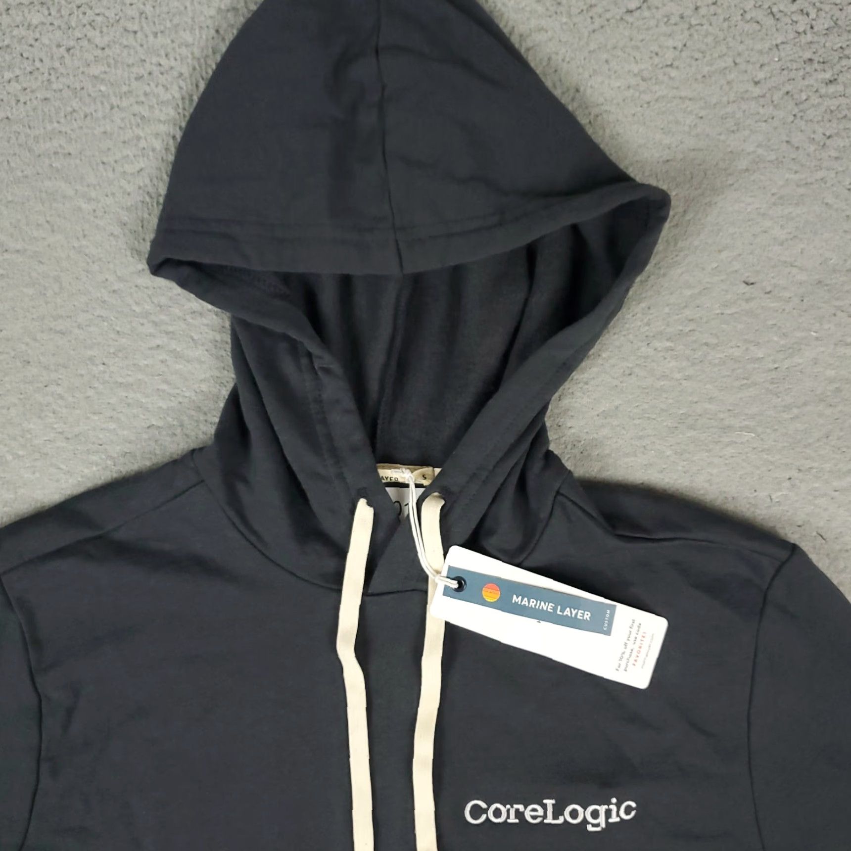 Marine Layer Marine Layer Mens Small Gray Hoodie Pullover Sweatshirt Size US S / EU 44-46 / 1 - 2 Thumbnail