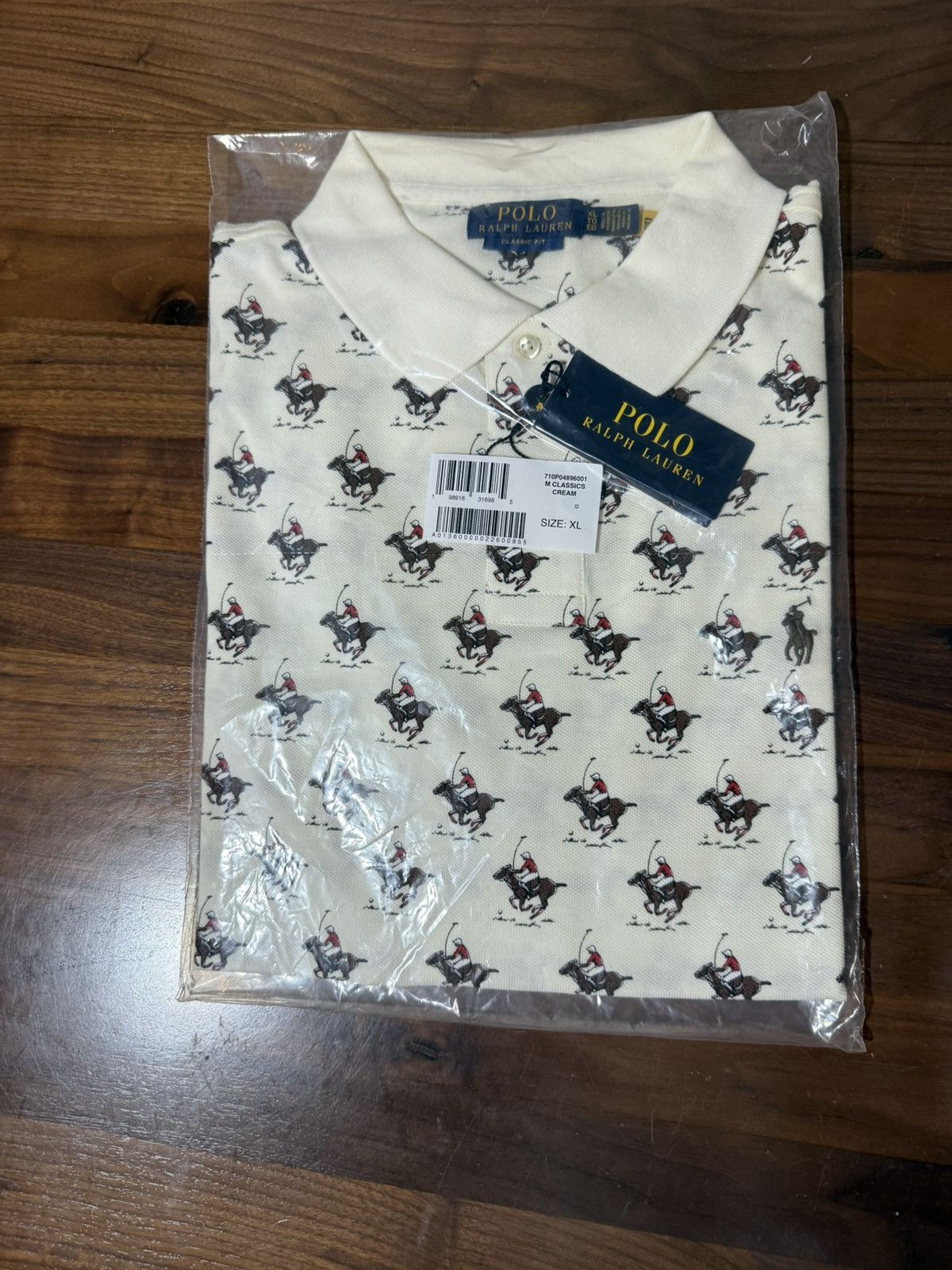 Polo Ralph Lauren Polo Ralph Lauren Classic Fit Equestrian Mesh Polo Shirt XL Size US XL / EU 56 / 4 - 6 Thumbnail