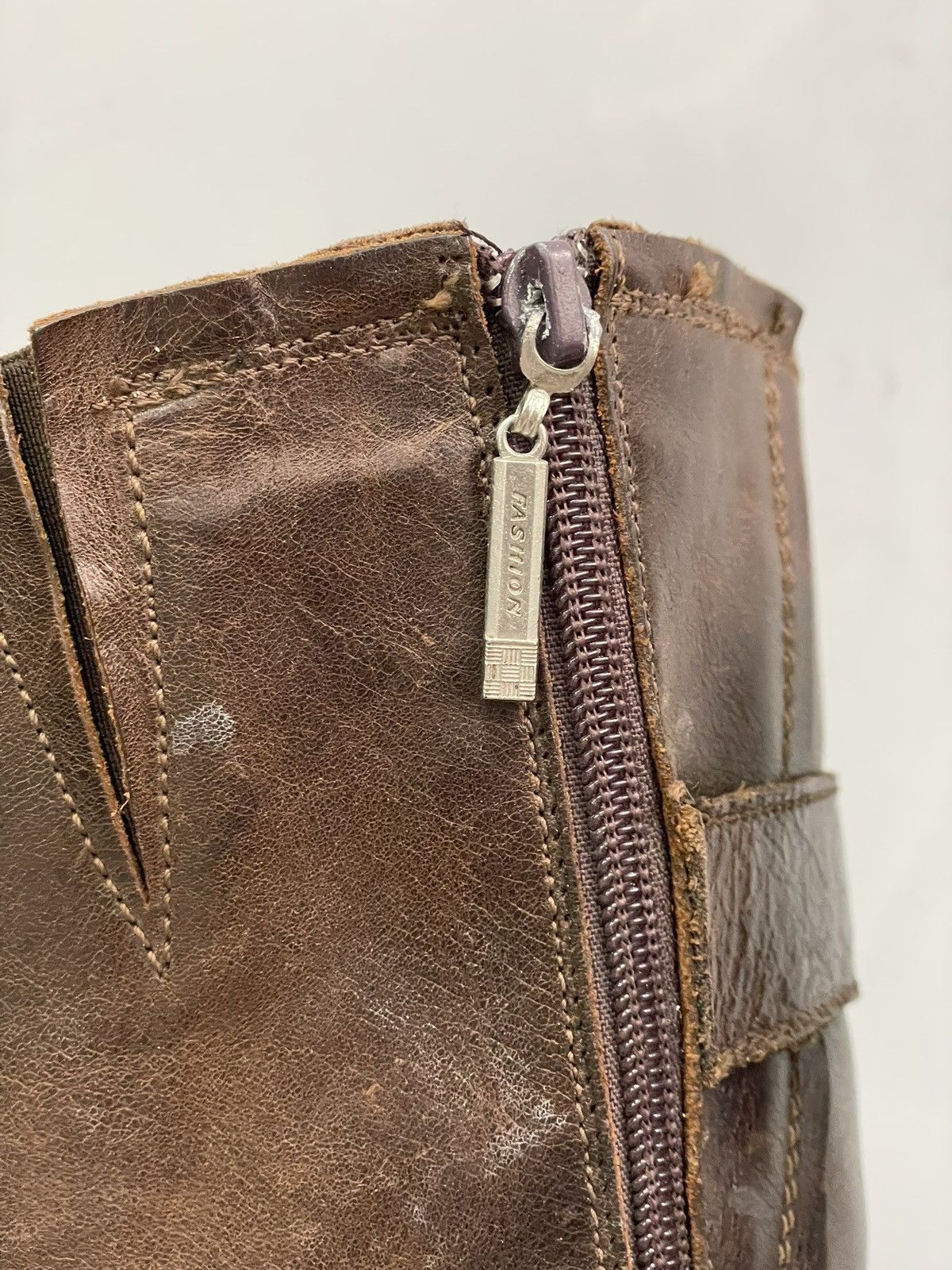 Baldinini Guidi style rare Japanese archive moto ankle fashion boots Size US 9 / EU 42 - 7 Thumbnail