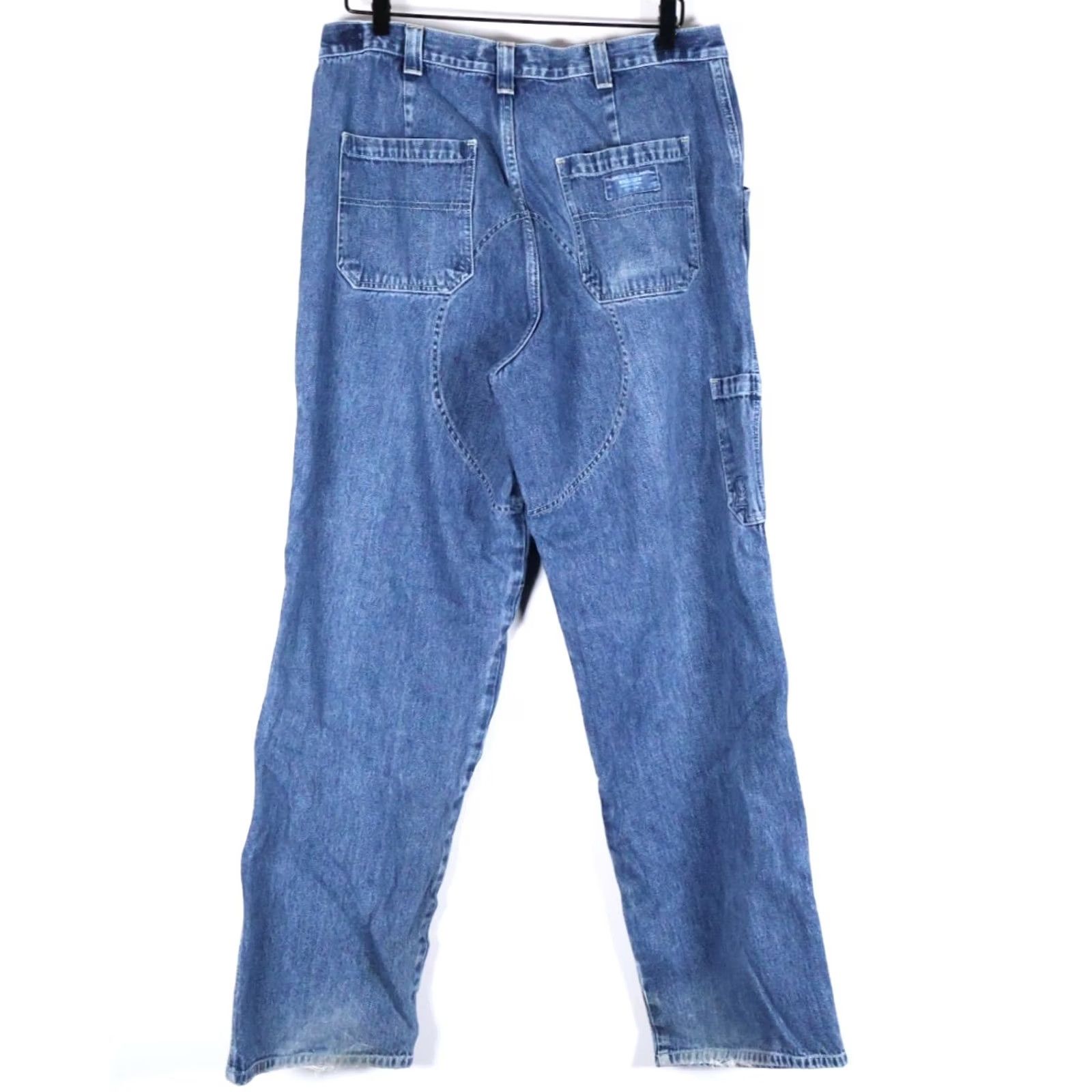 Guess VINTAGE GUESS Jeans Men's 34 x 32 Blue Baggy Fit Carpenter Button Fly 90s Size US 34 / EU 50 - 2 Thumbnail