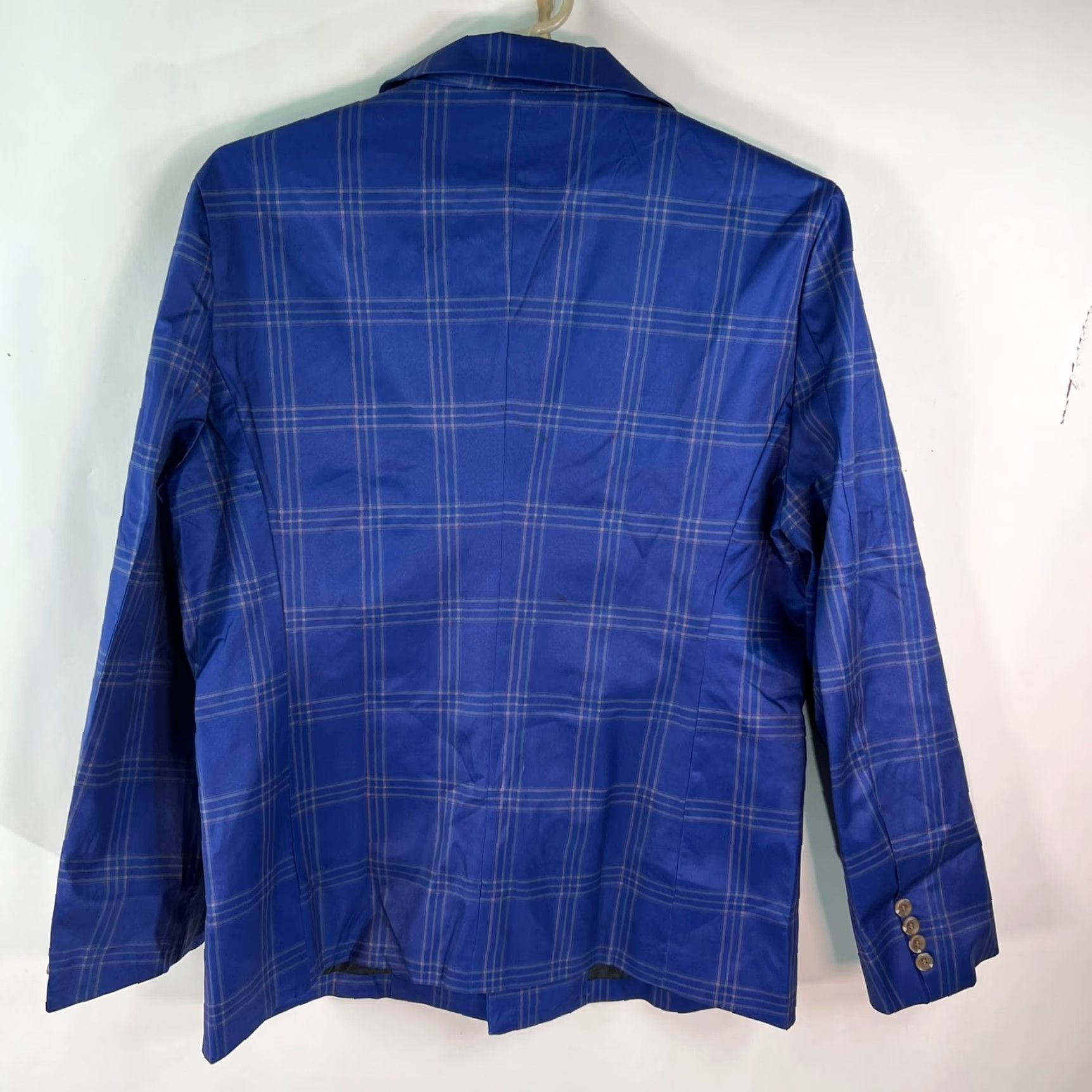 Vintage Maroths Womens Blazer Suit Coat Jacket Blazer Blue 4XL Size XXL / US 16-18 / IT 52-54 - 5 Thumbnail