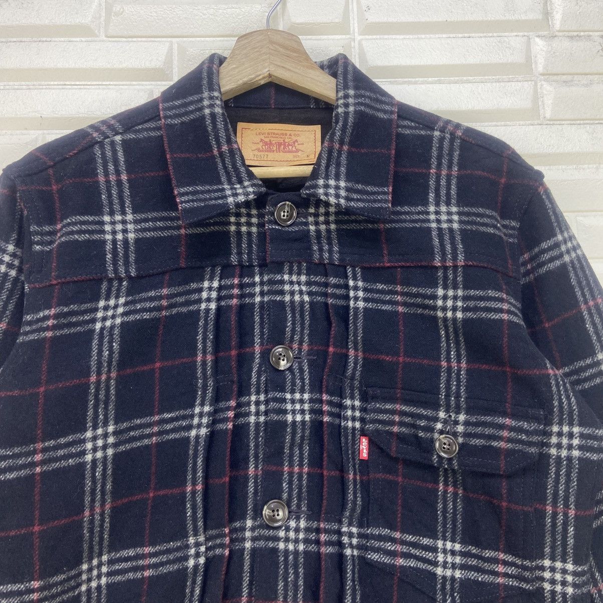 Levi's Levi’s Type 1 Buckle Back Wool Trucker Jacket Size US S / EU 44-46 / 1 - 10 Thumbnail