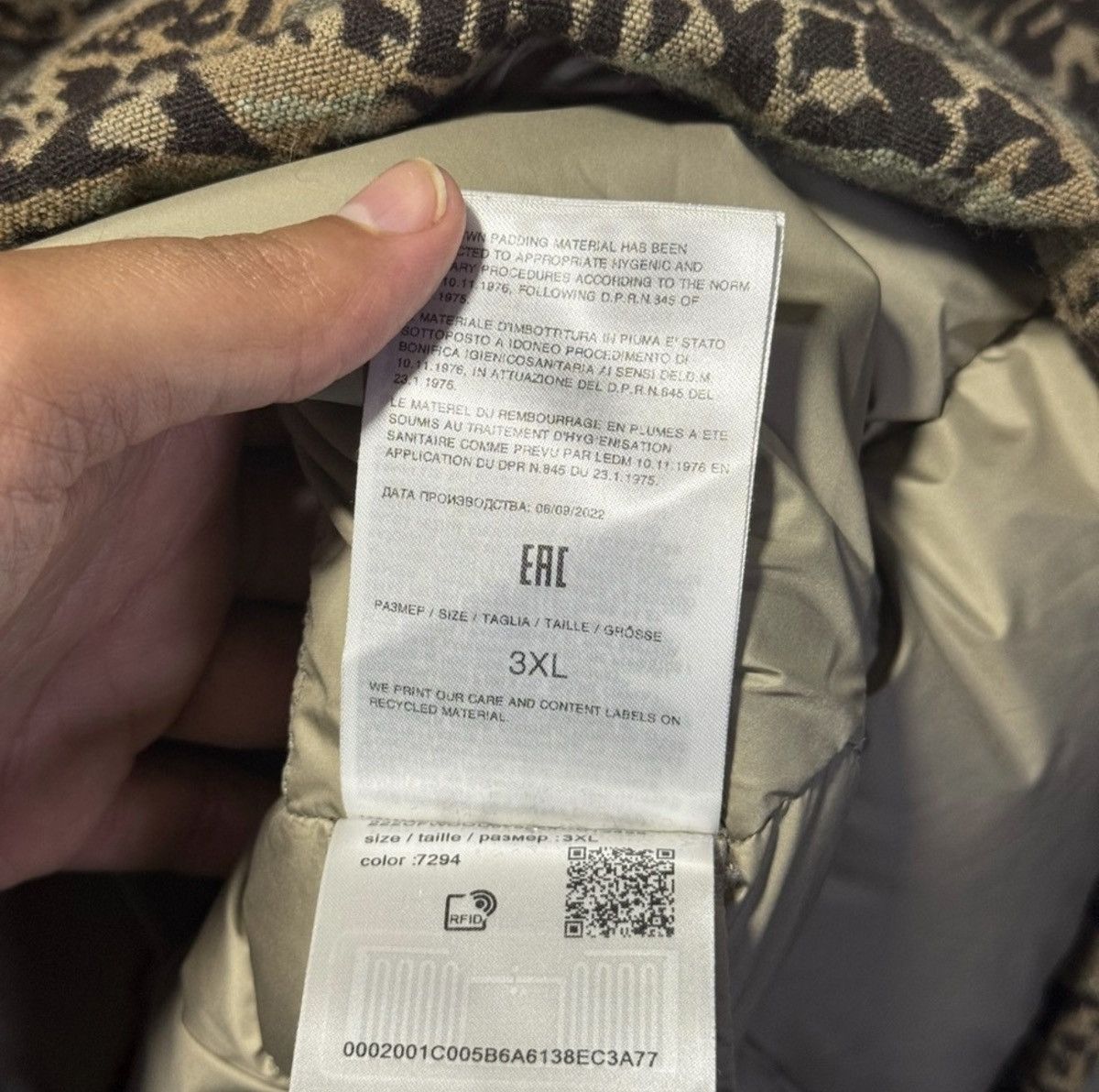 Aime Leon Dore × Woolrich Woolen Mills Aime Leon Dore Woolrich Winter Parka Camouflage Size 2XL Size US XXL / EU 58 / 5 - 7 Thumbnail