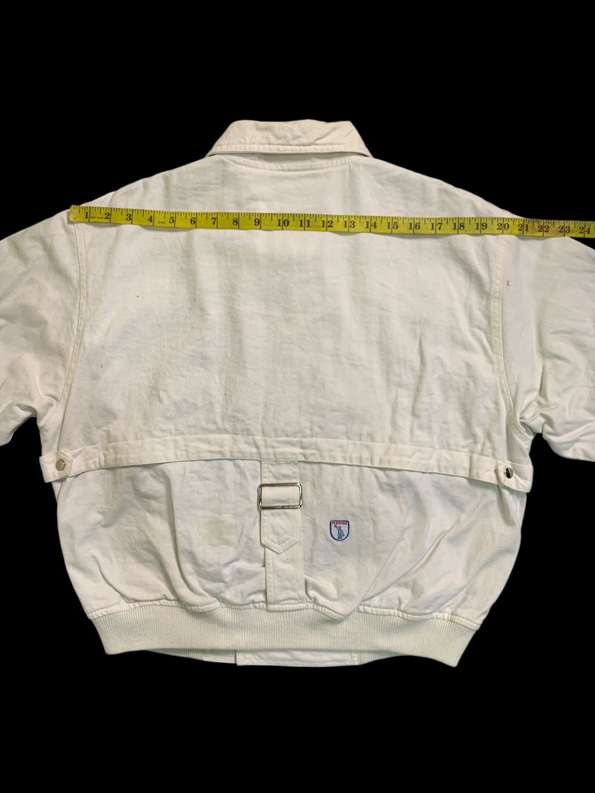 Japanese Brand Rare Design Vintage All Estero By M. Way Denim Jackets Size XL / US 12-14 / IT 48-50 - 9 Thumbnail