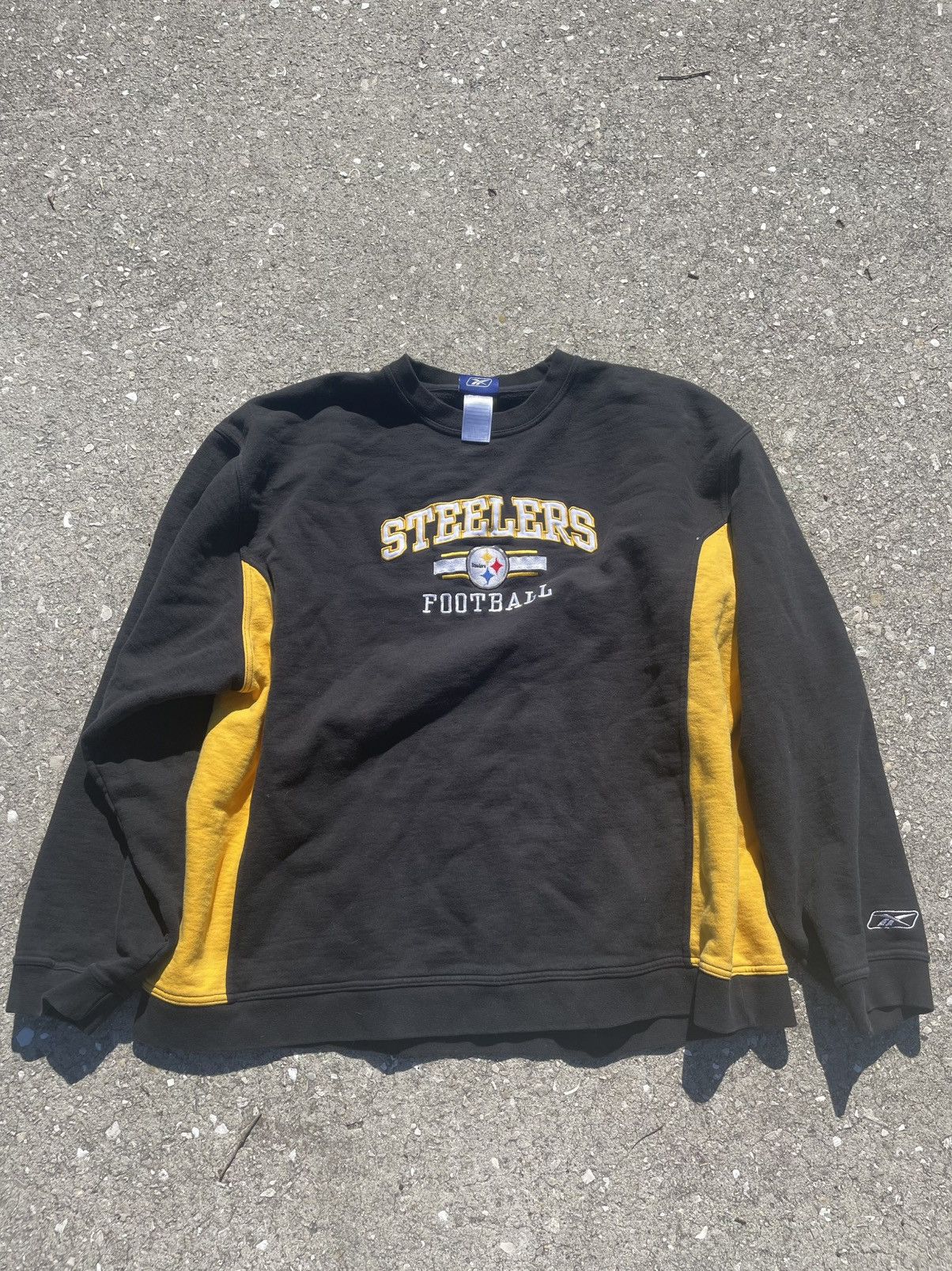 Reebok vintage steelers crew neck Size US XXL / EU 58 / 5 - 1 Thumbnail