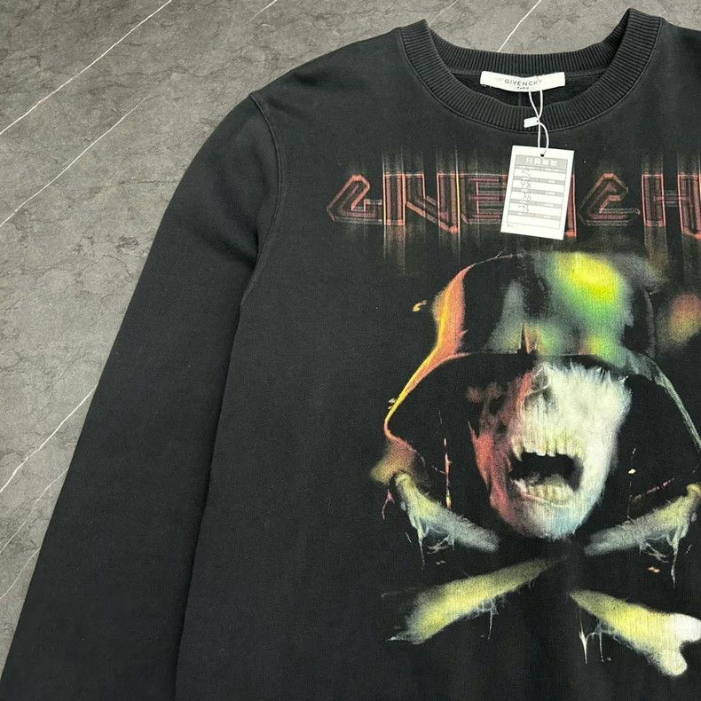 Givenchy Givenchy Phantom skull hooded sweater Size US S / EU 44-46 / 1 - 3 Thumbnail