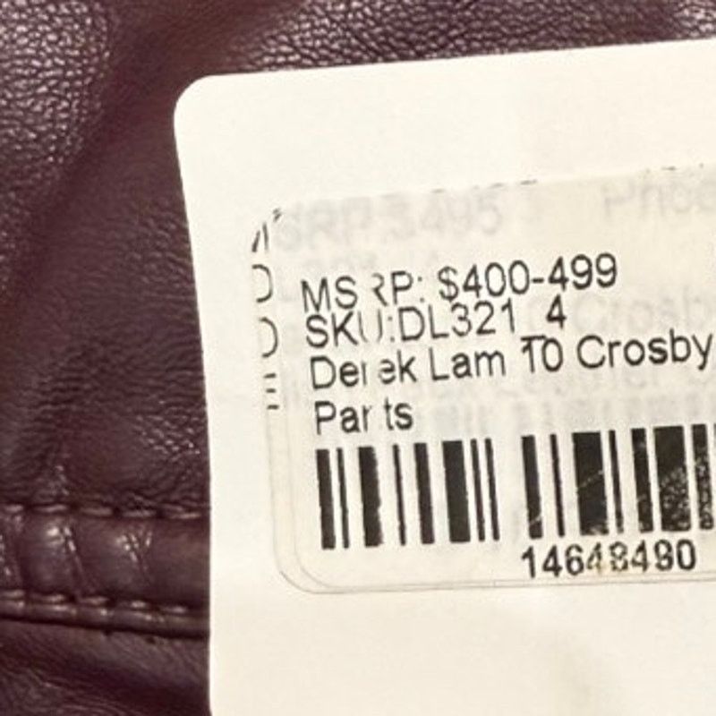 Derek Lam 10 Crosby Derek Lam 10 Crosby Women's Burgundy Cargo Shorts Size 4 Size 27" / US 4 / IT 40 - 3 Thumbnail