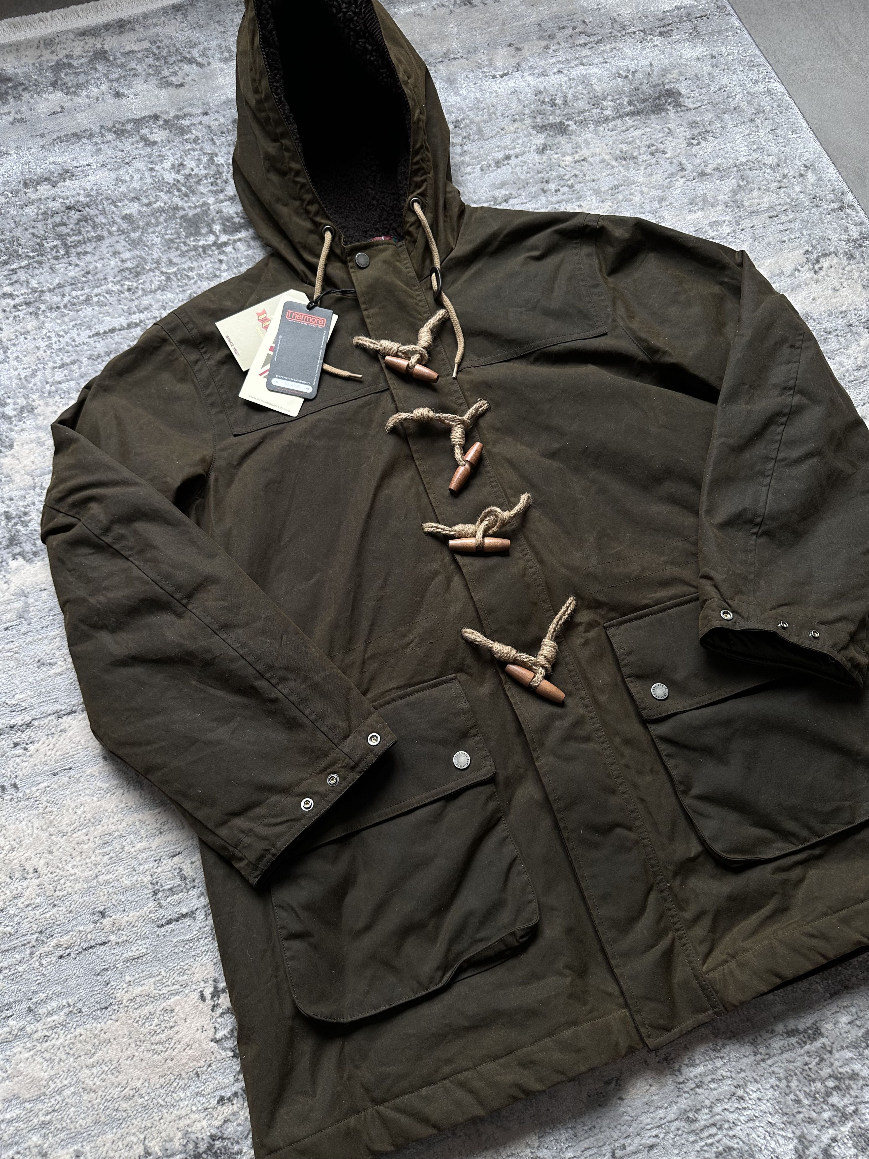 Baracuta Baracuta Wax Duffle Coat Rare Size US L / EU 52-54 / 3 - 3 Thumbnail