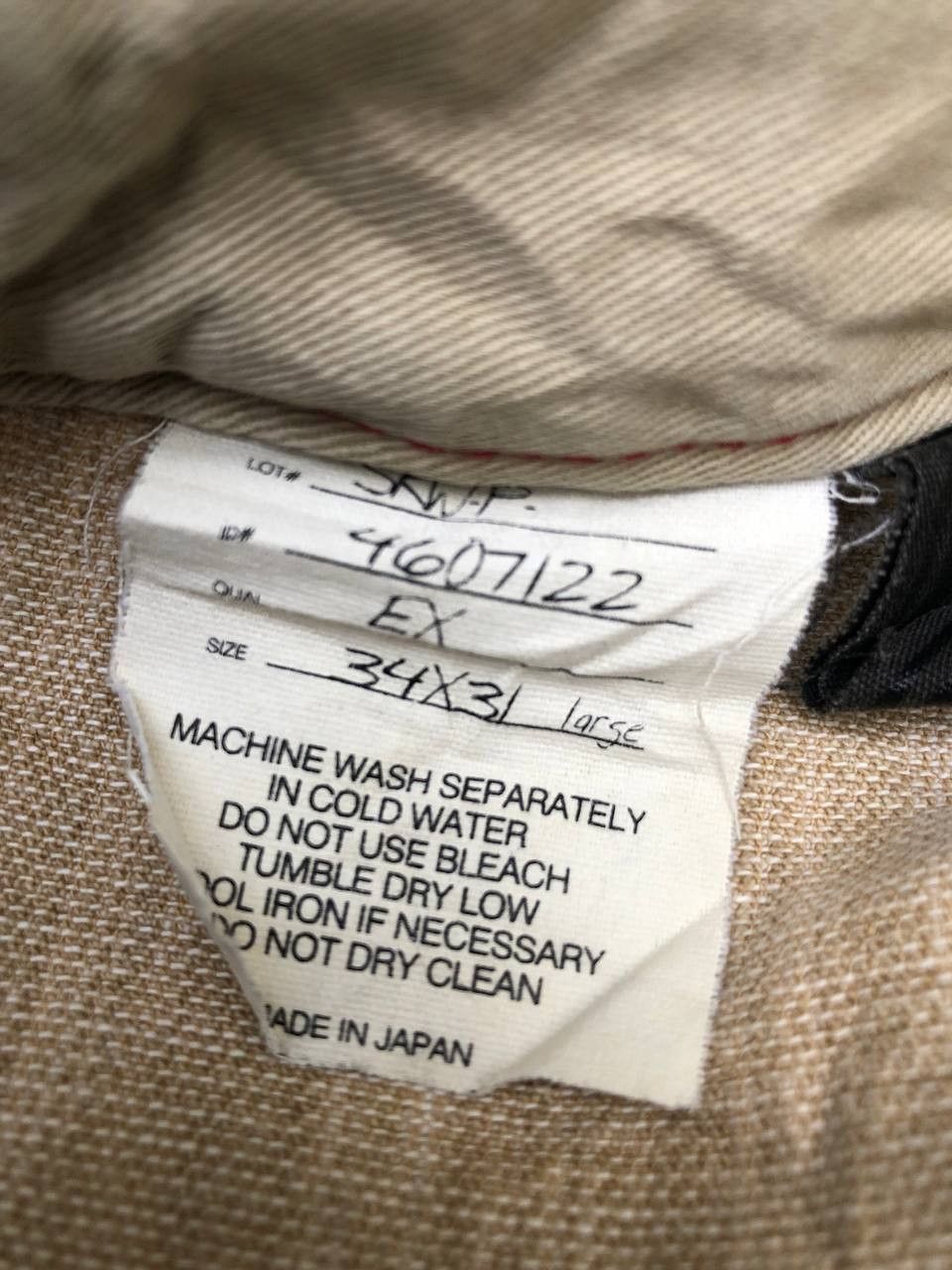 FDMTL × Japanese Brand × Vintage Vintage Scanner Fundamental Japanese Brand Jeans Size US 34 / EU 50 - 5 Thumbnail