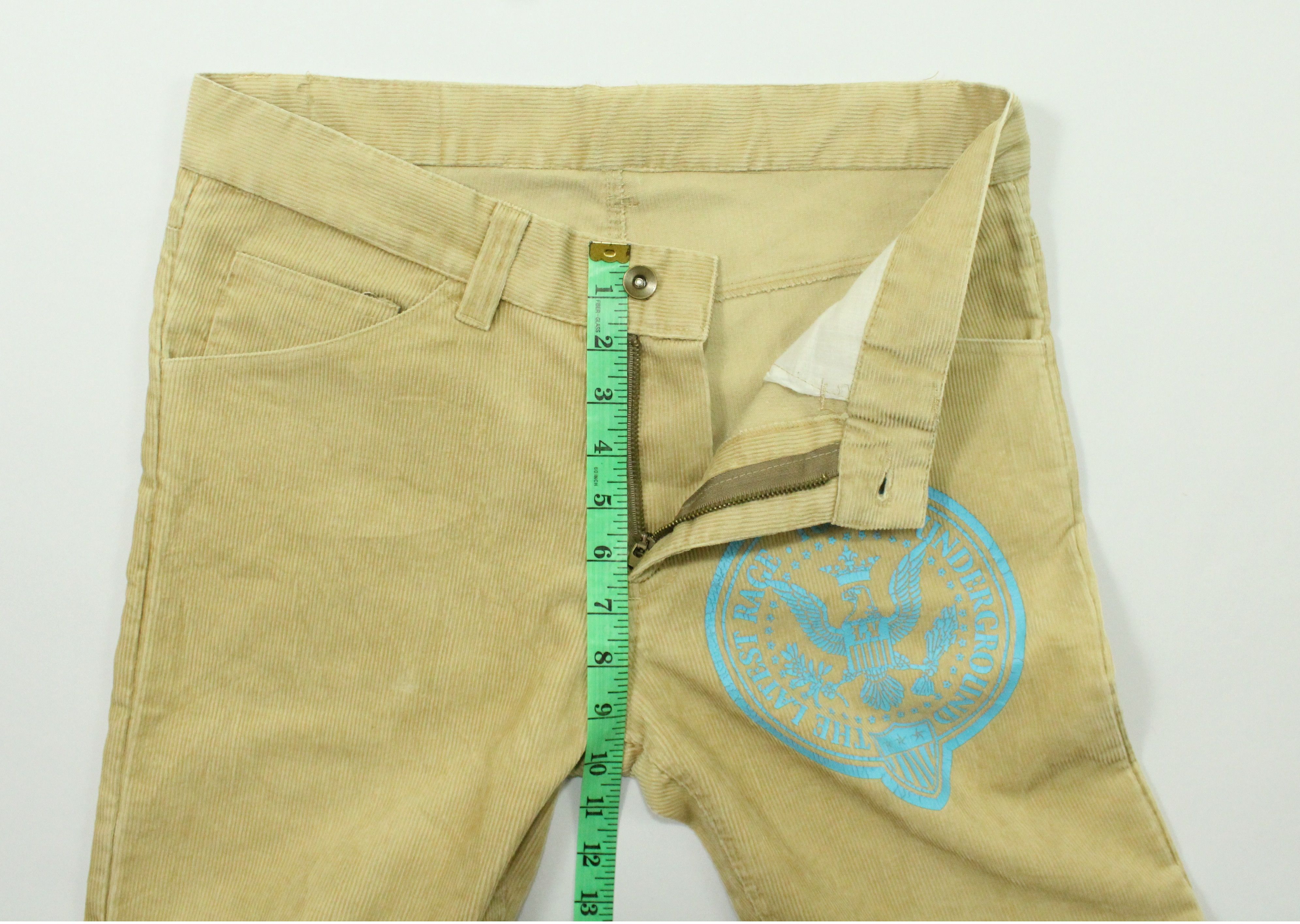 Hysteric Glamour Flared 🔥 LIVERTINE AGE Pants Corduroy Faded Size US 32 / EU 48 - 15 Thumbnail