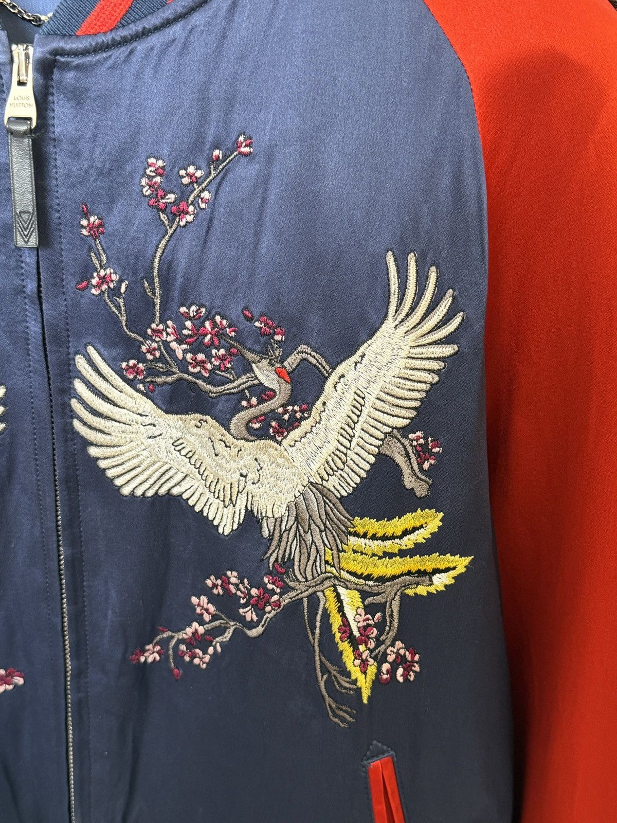 Louis Vuitton SS16 Embroidery Satin Souvenir Jacket Size US M / EU 48-50 / 2 - 7 Thumbnail