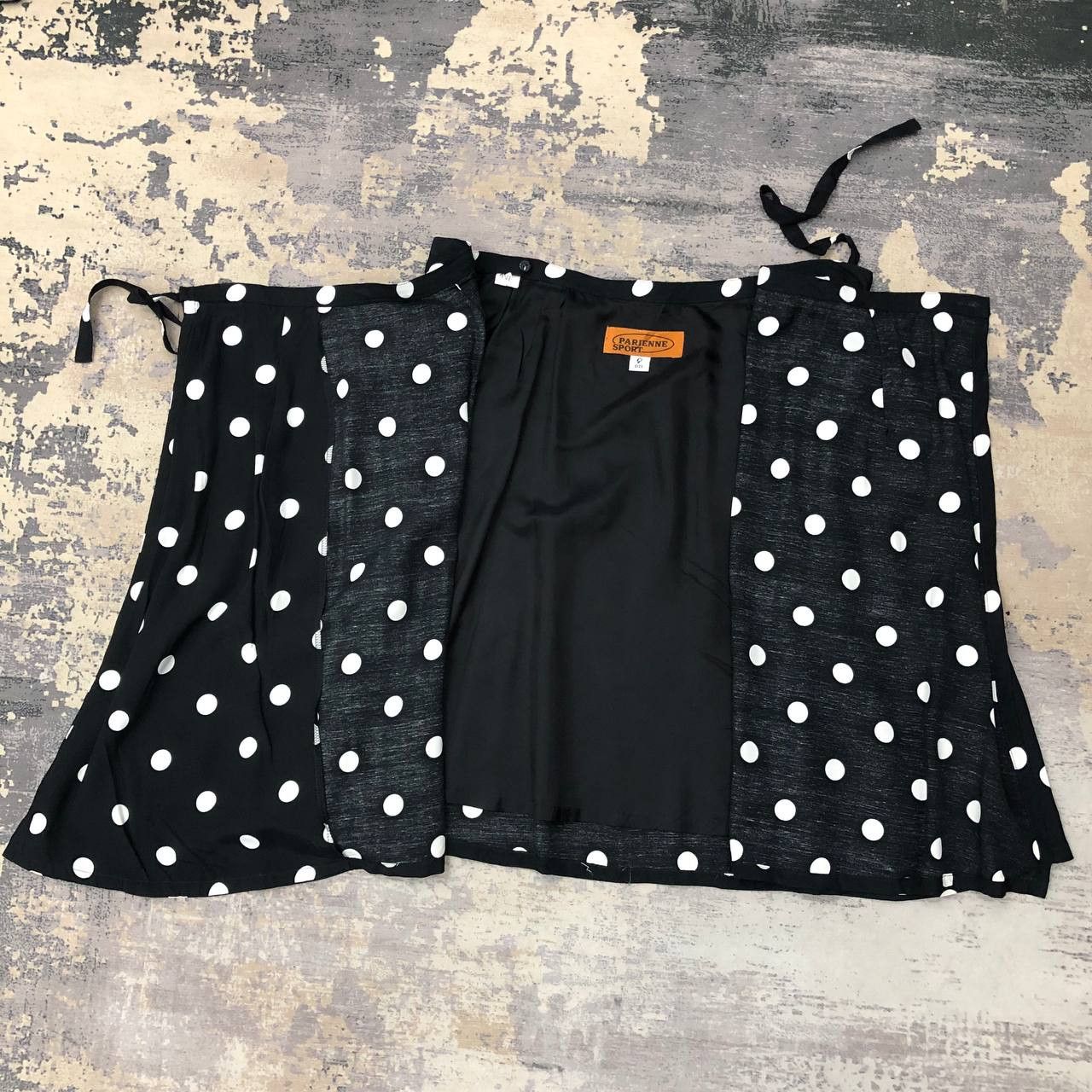 Japanese Brand P840 PARIENNE MADE IN JAPAN POLKA DOT SKIRTS Size 24" / US 00 / IT 34 - 5 Thumbnail