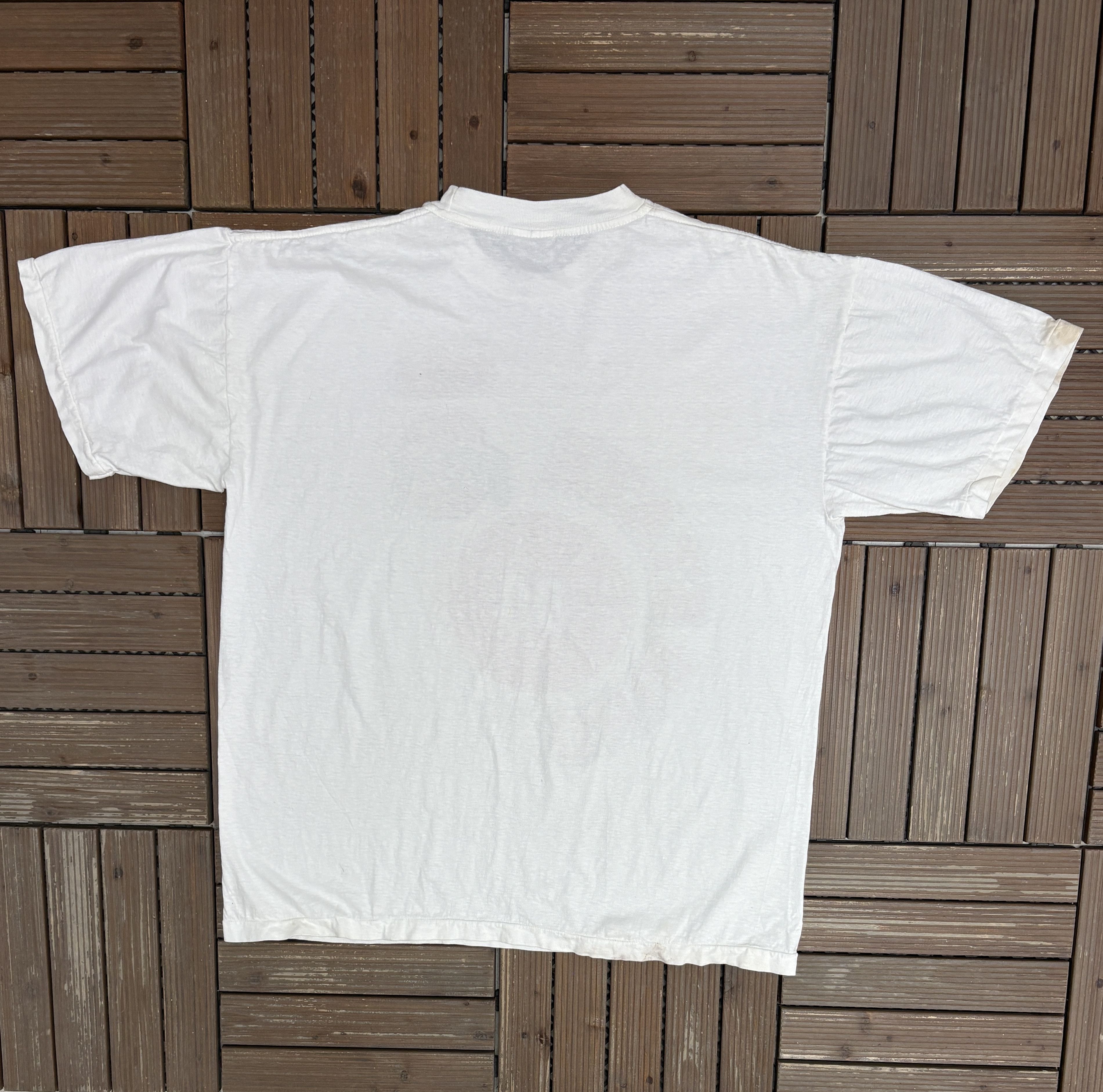 Vintage Ohio State Buckeyes Basketball Vintage White T-Shirt Tee Size US XL / EU 56 / 4 - 4 Thumbnail