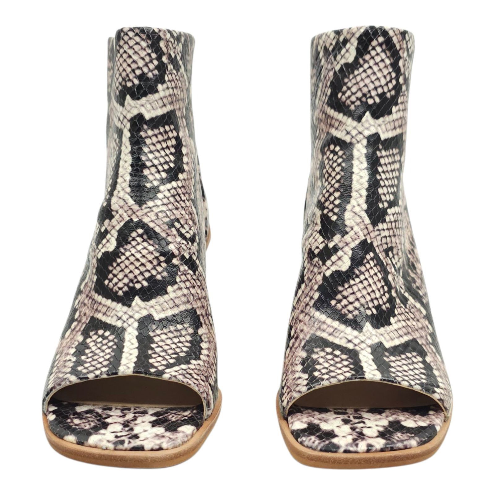 Vince Camuto Vince Camuto Bebinder Peep Toe Ankle Boot Womens 5.5 Snake Size US 5.5 / IT 35.5 - 3 Thumbnail