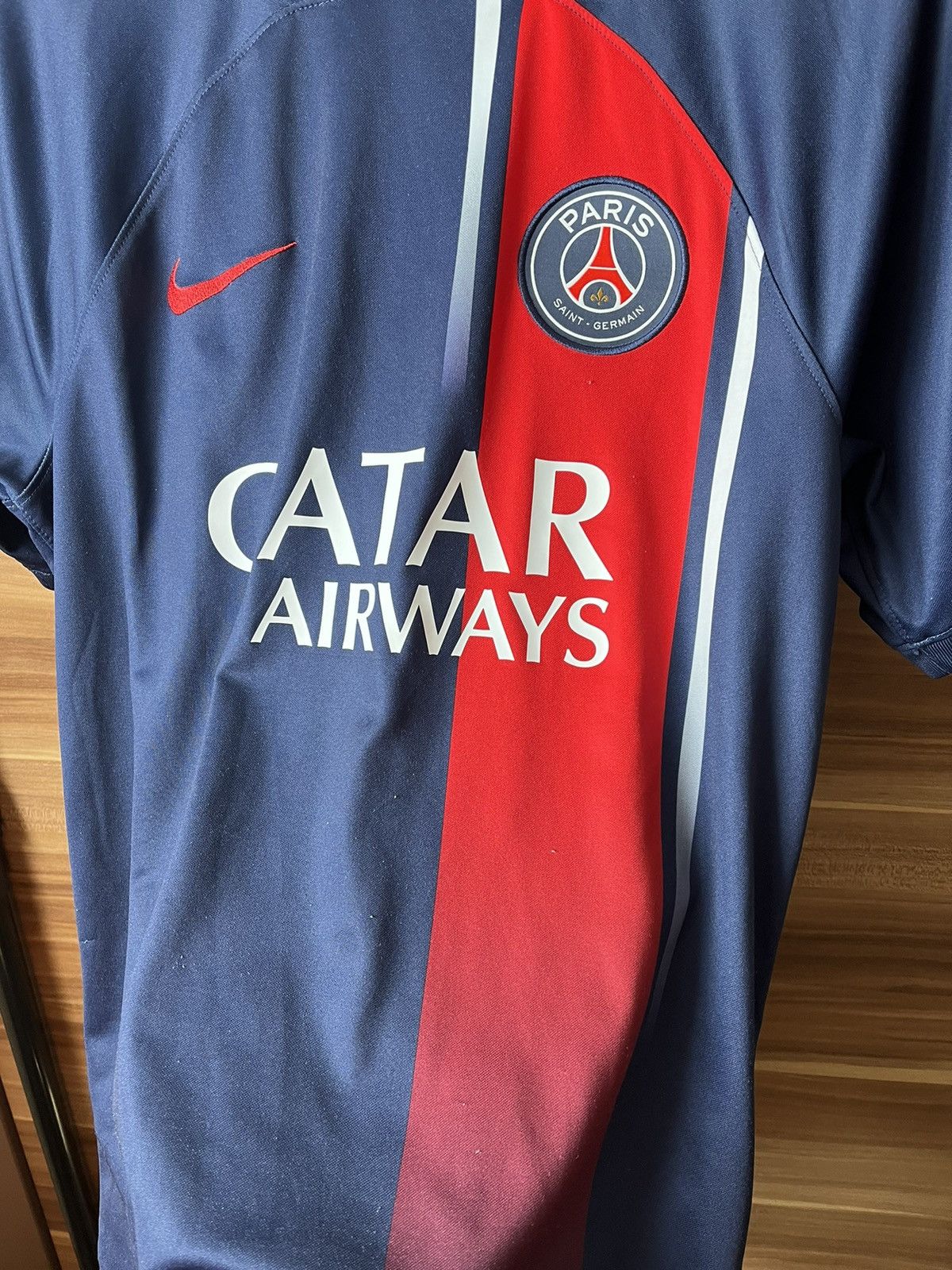 Nike 🇫🇷Nike PSG Football Soccer Jersey Stadium Home 2023/2024 Size US M / EU 48-50 / 2 - 4 Thumbnail