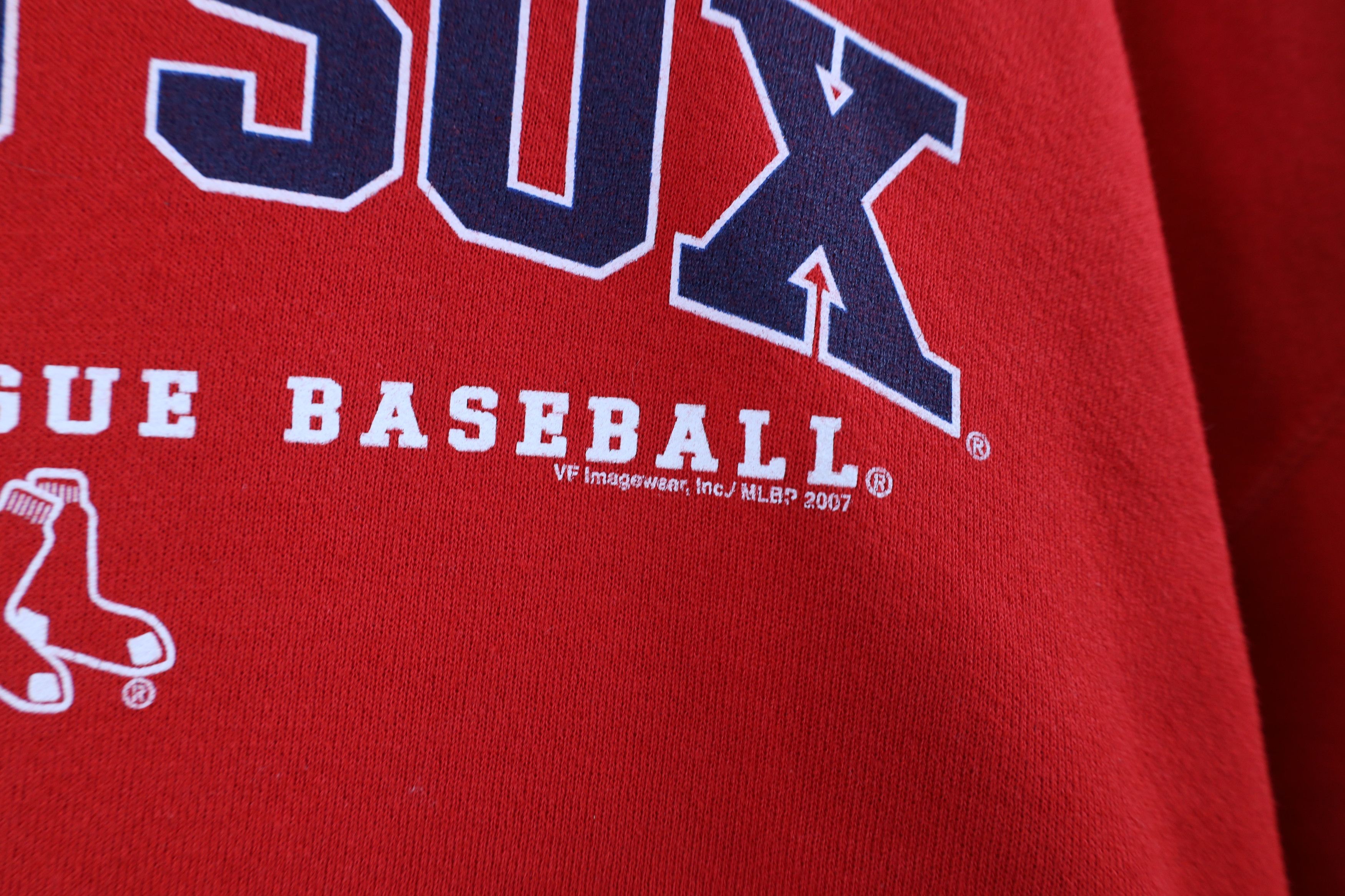 Vintage Vintage Y2K 2007 Boston Red Sox Baseball Hoodie Sweatshirt Size US M / EU 48-50 / 2 - 4 Thumbnail